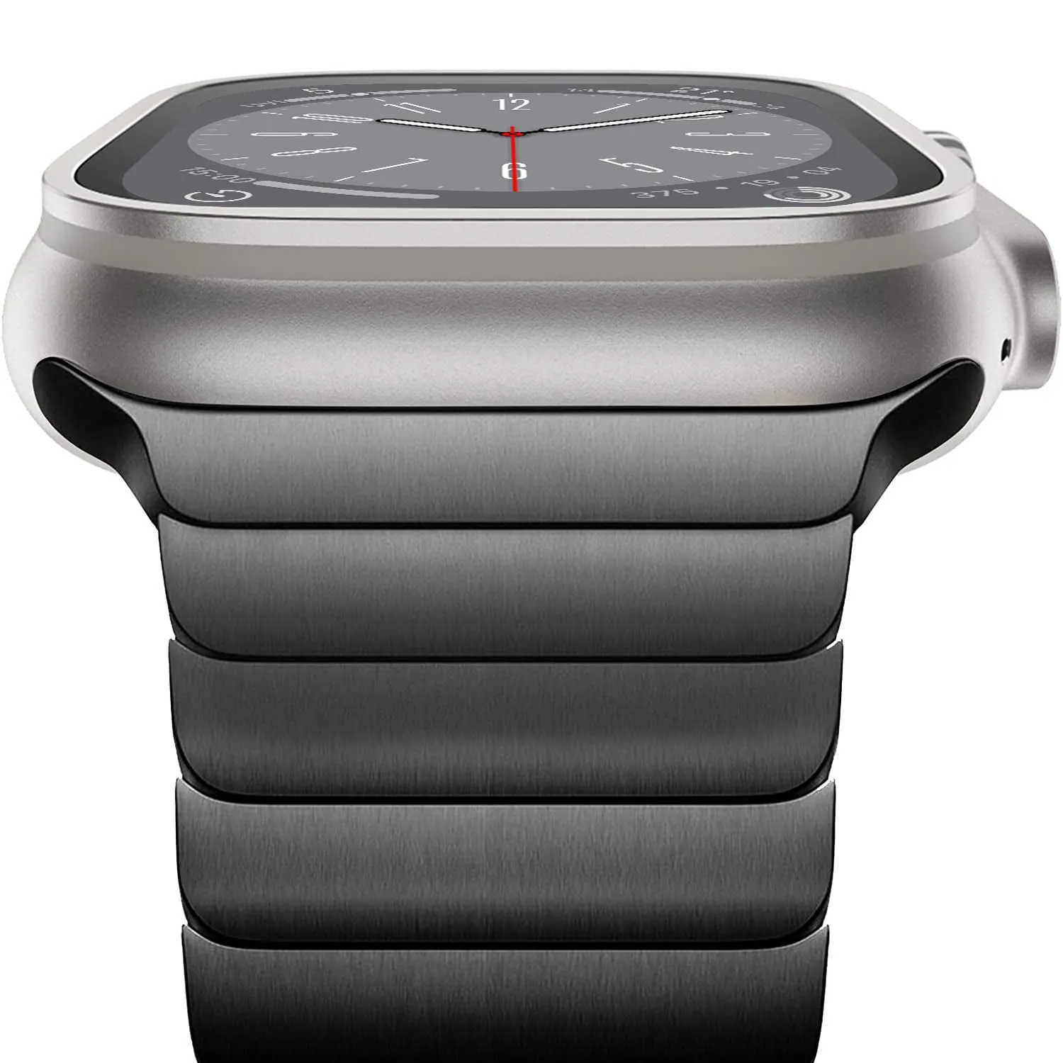 arktisband Commander Ultra Edelstahlarmband Schwarz