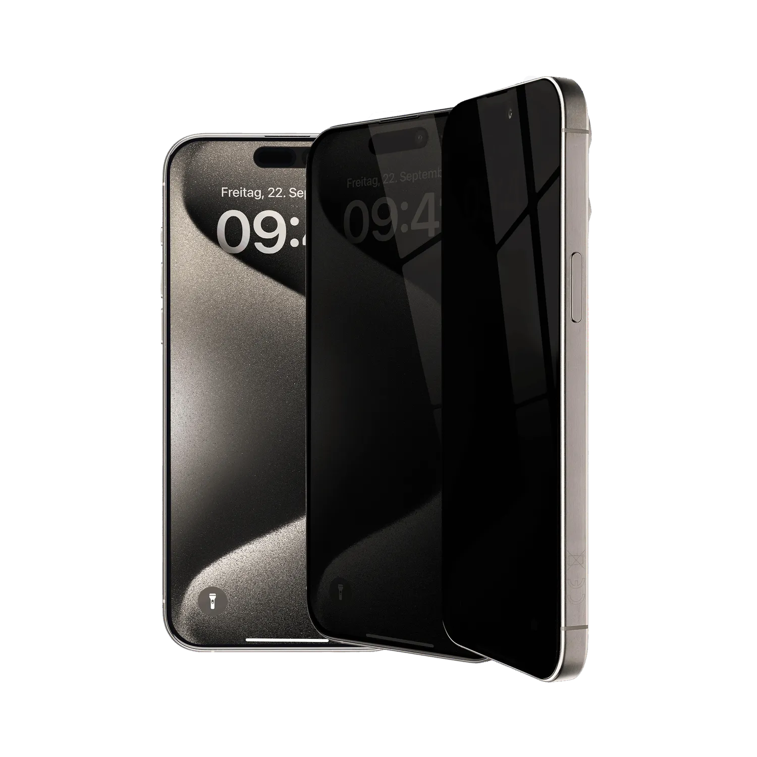 Artwizz PrivacyGlass iPhone 15 Pro Max Panzerglas Blickschutz
