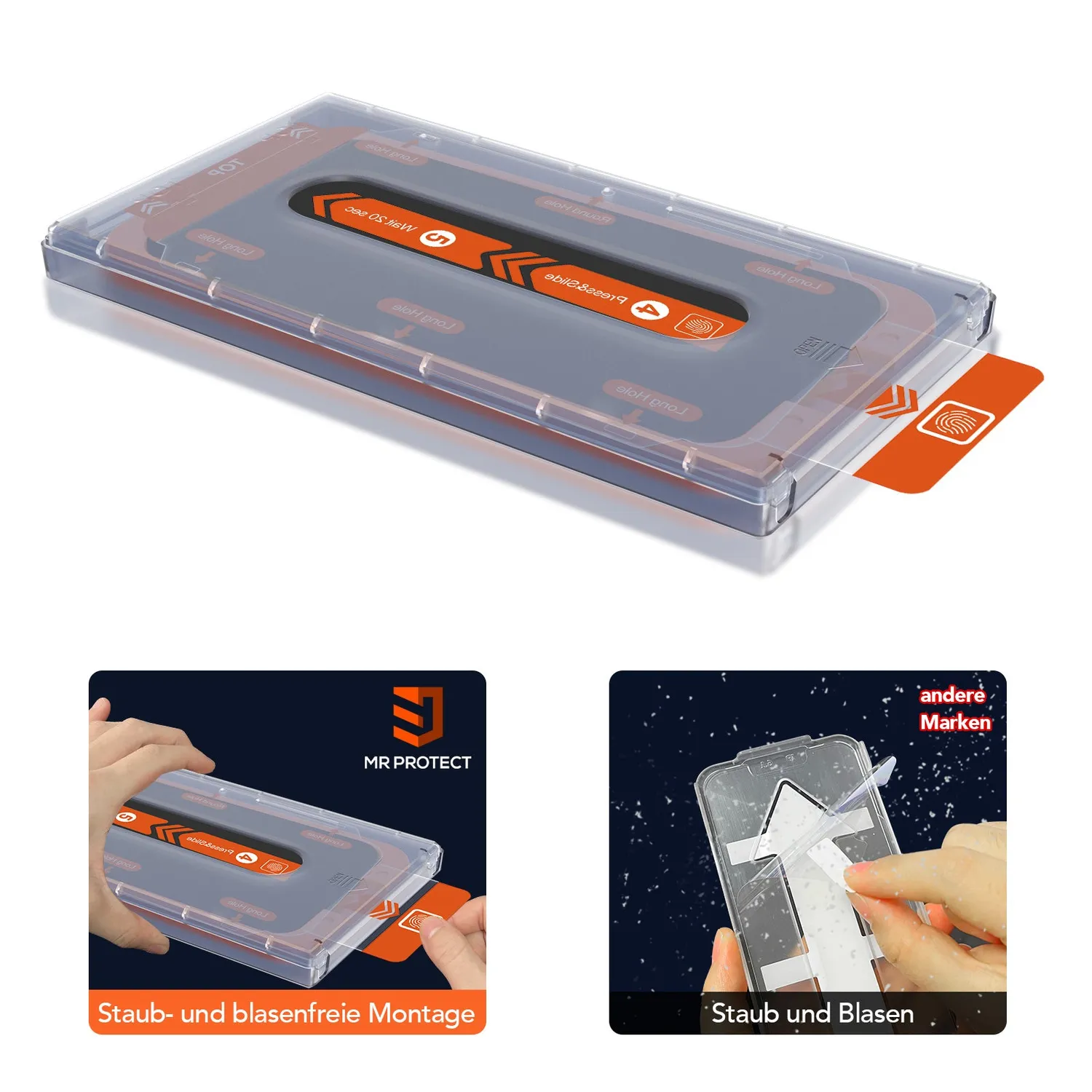 arktis REVOLUTION iPhone 14 Pro Panzerglas 2er Set