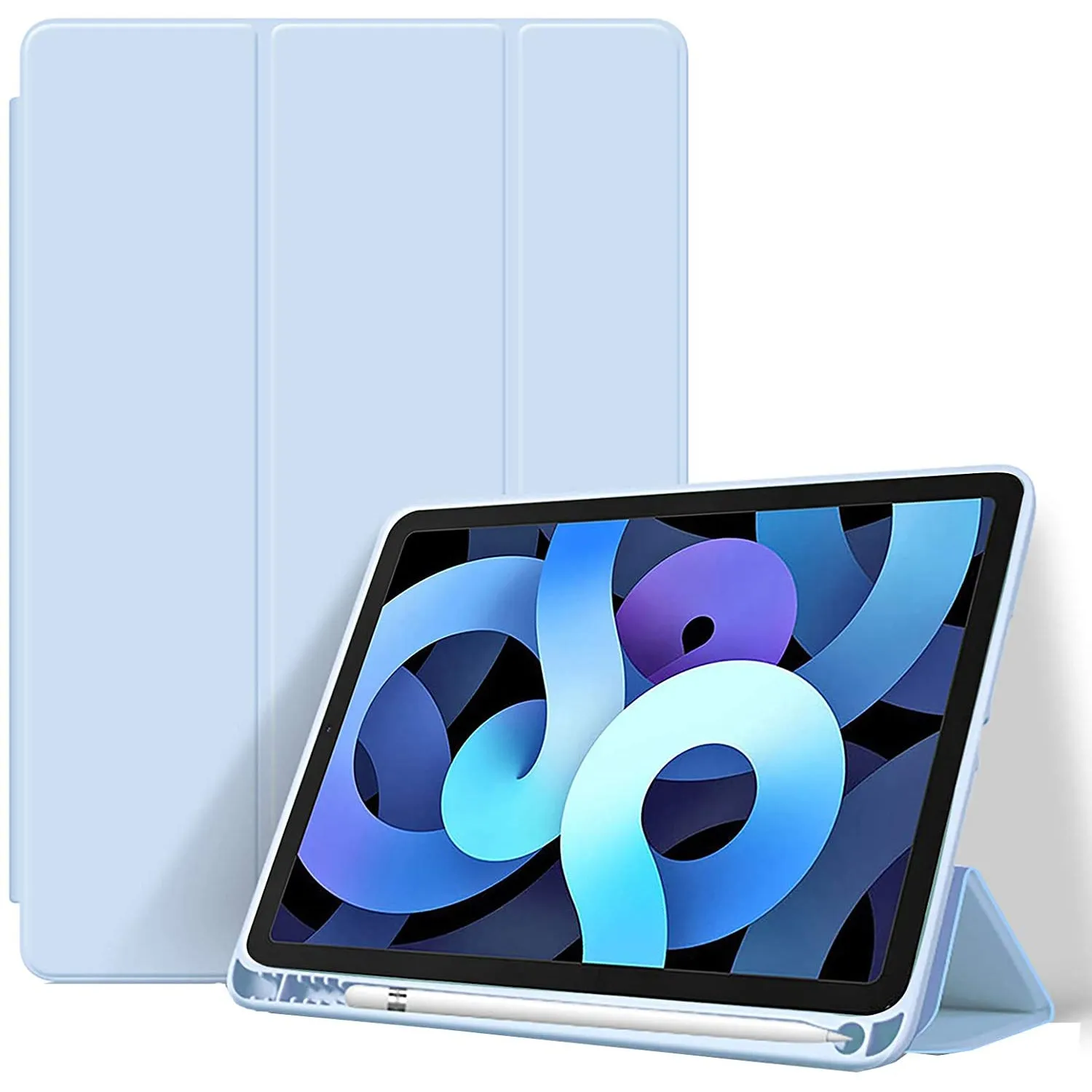 arktis Pencil SmartCase iPad Air 10,9 Hülle schwarz 2022