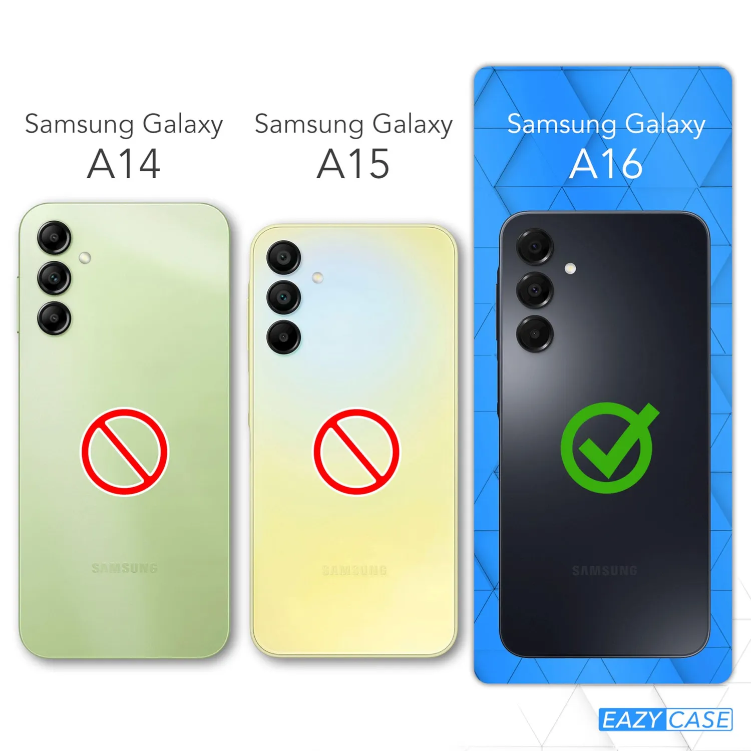 EAZY CASE Galaxy A16 Handyhülle Beere Qi Hybrid
