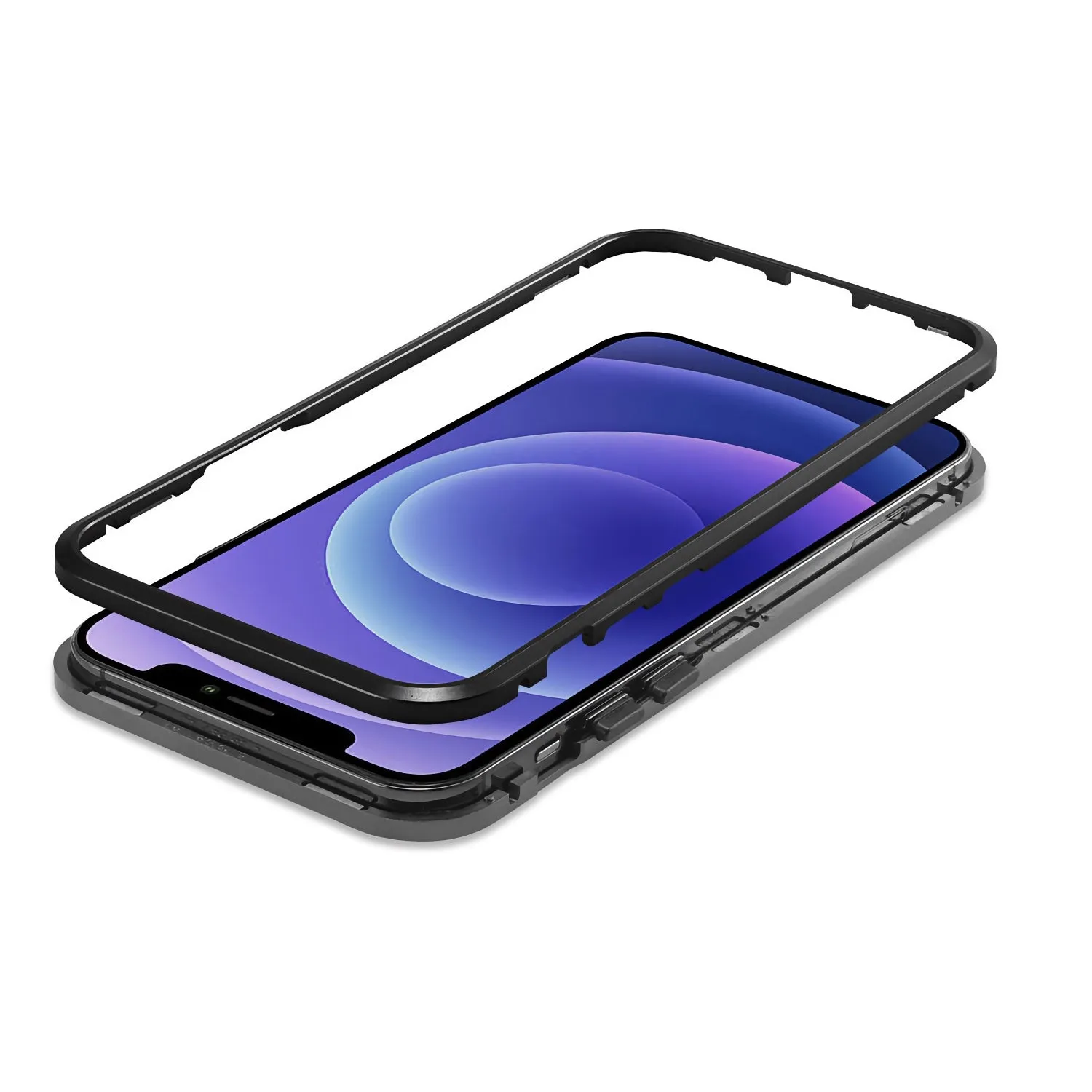 arktis Magnetic Aluminum Case iPhone 14 Hülle Schwarz