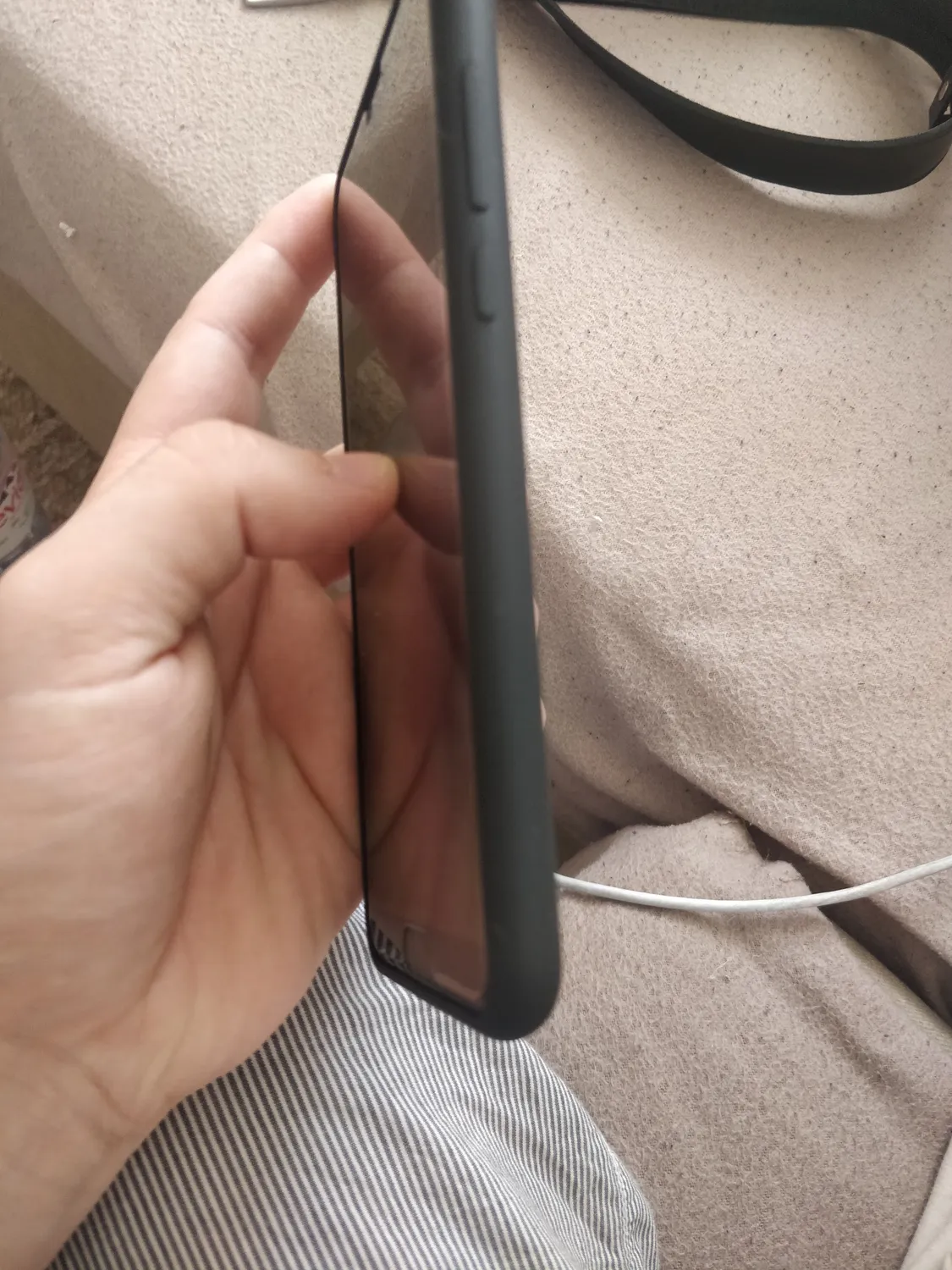 YATWIN Huawei P20 Pro Handyhülle Silikon Schwarz Mikrofaser