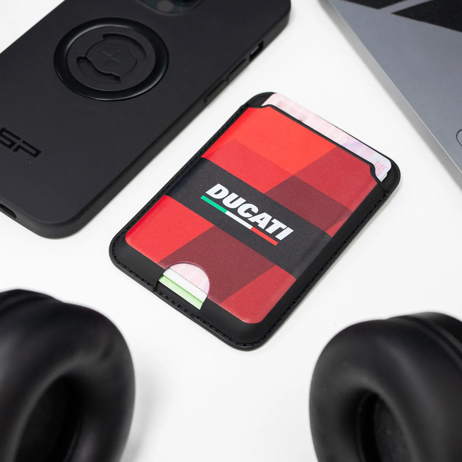 SP Connect Ducati Card Wallet Kartenhalter Shield RFID 4 Karten