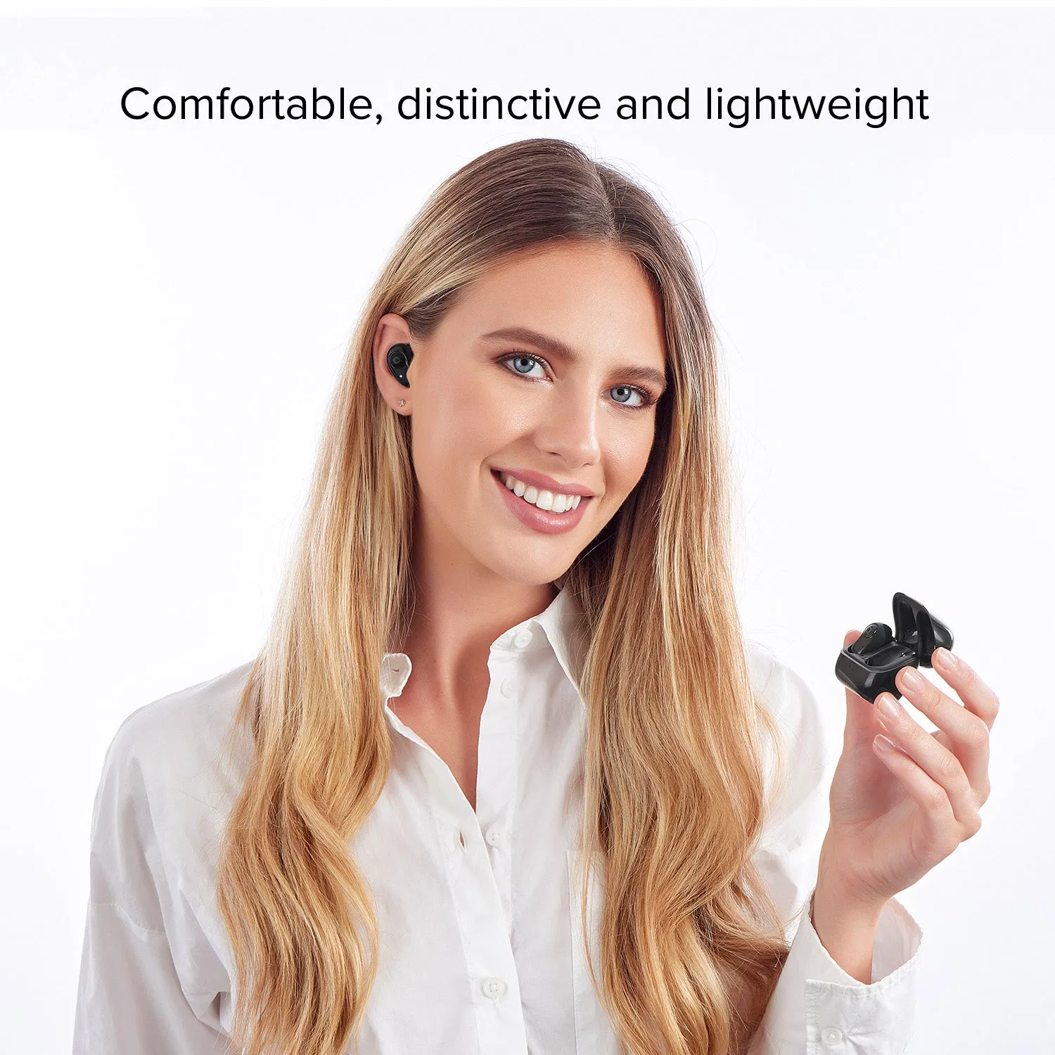 SBS Twin Black Gem True Wireless Kopfhörer In-Ear