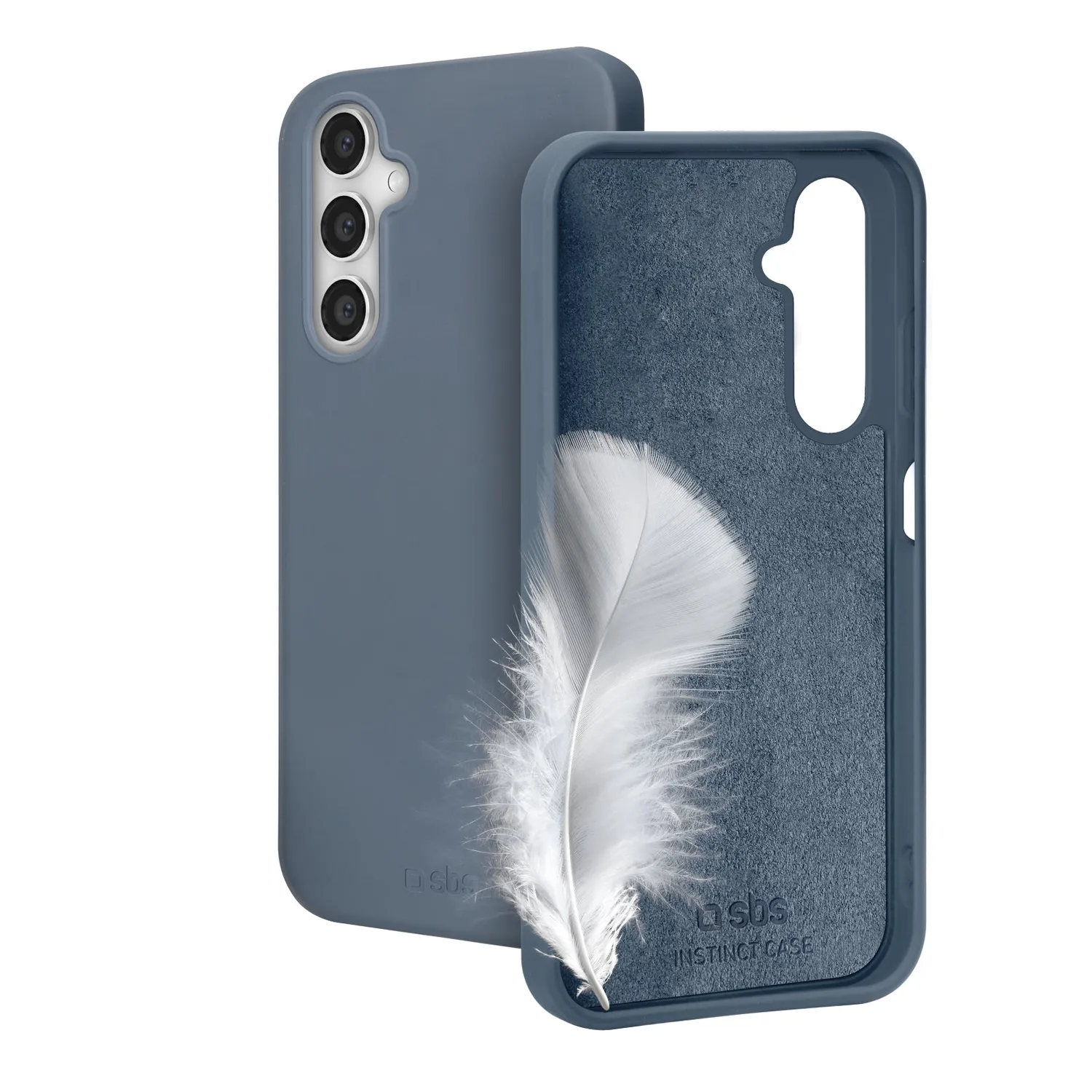 SBS Instinct Samsung Galaxy A15 Hülle Blau stoßfest