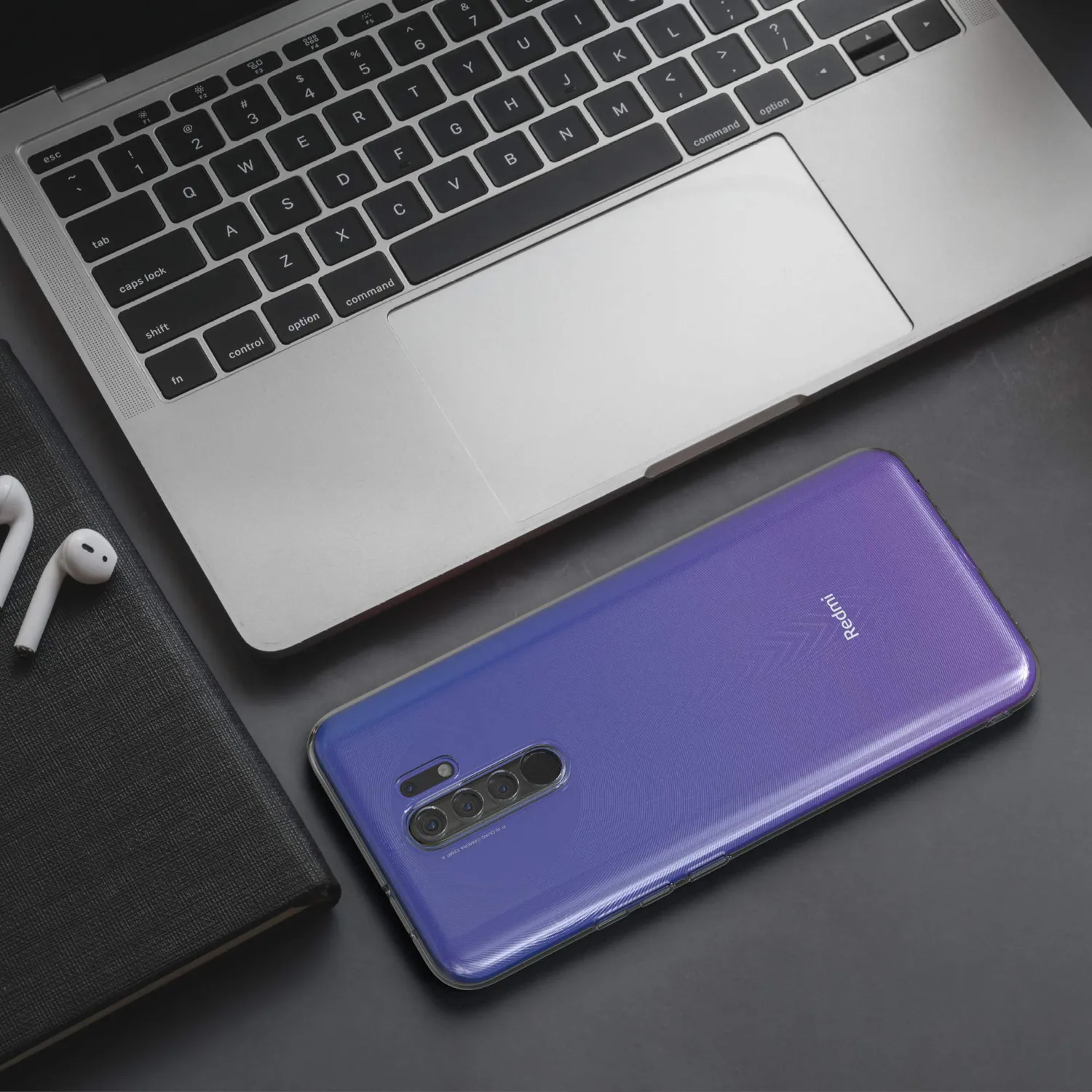 EAZY CASE Redmi 9 Silikon Hülle Transparent ultradünn