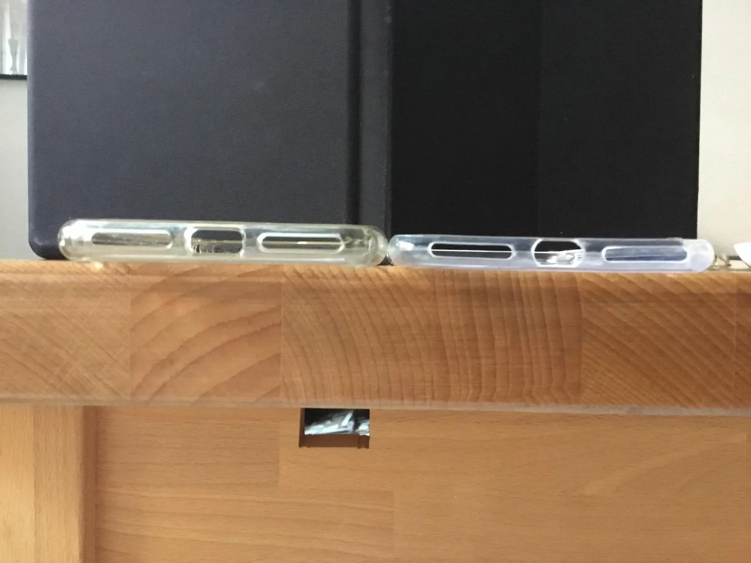 EAZY CASE iPhone 7 Plus / 8 Plus Hülle Anthrazit gebürstet