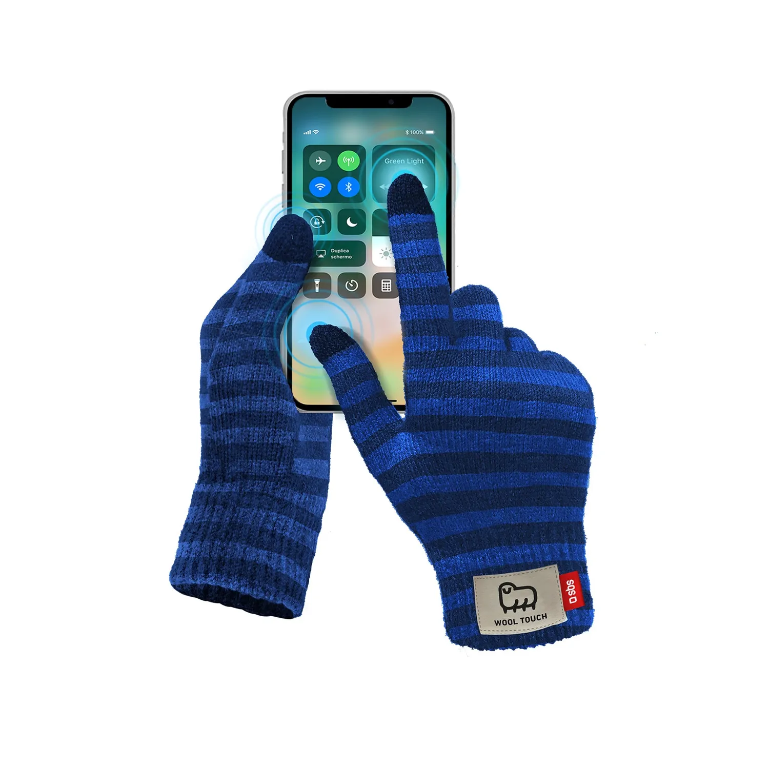SBS Touch Handschuhe Winter M schwarz kapazitiv
