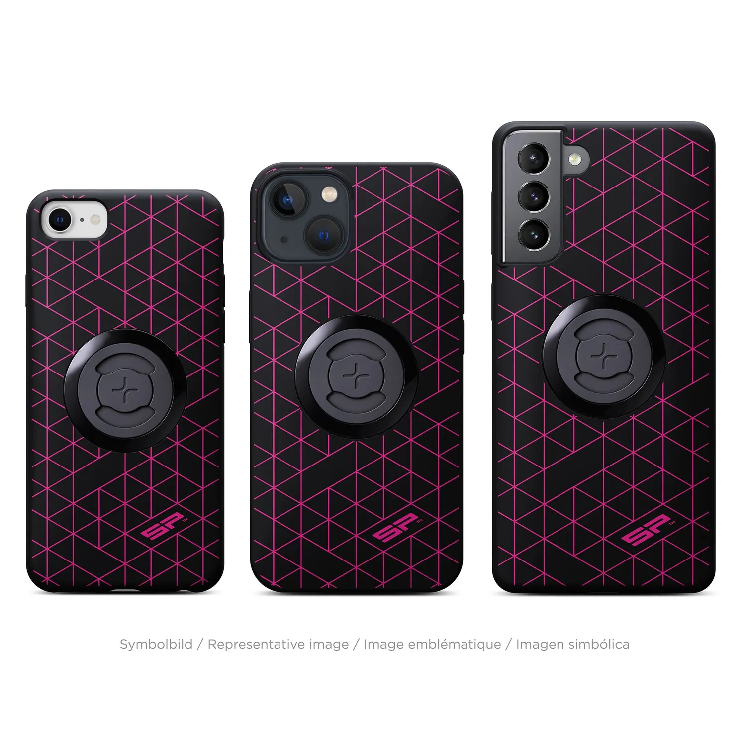 SP Connect Edition Grid Pink Handyhülle Design