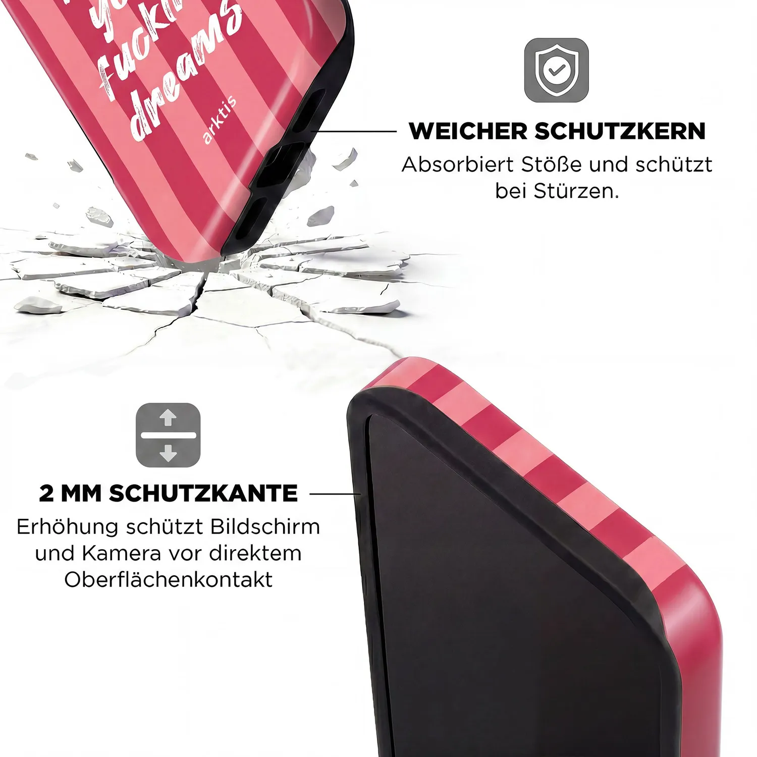 arktis Dreams iPhone 16 Hülle MagSafe