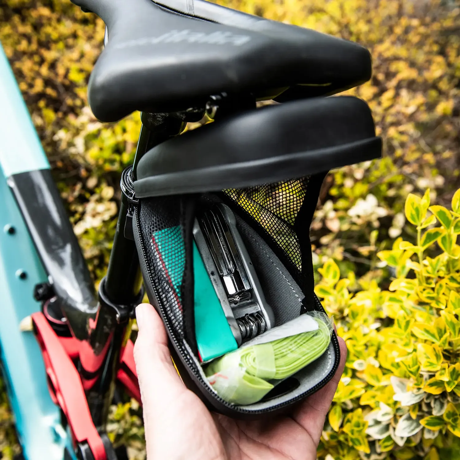 SP Connect Saddle Case Set Fahrradsatteltasche schwarz