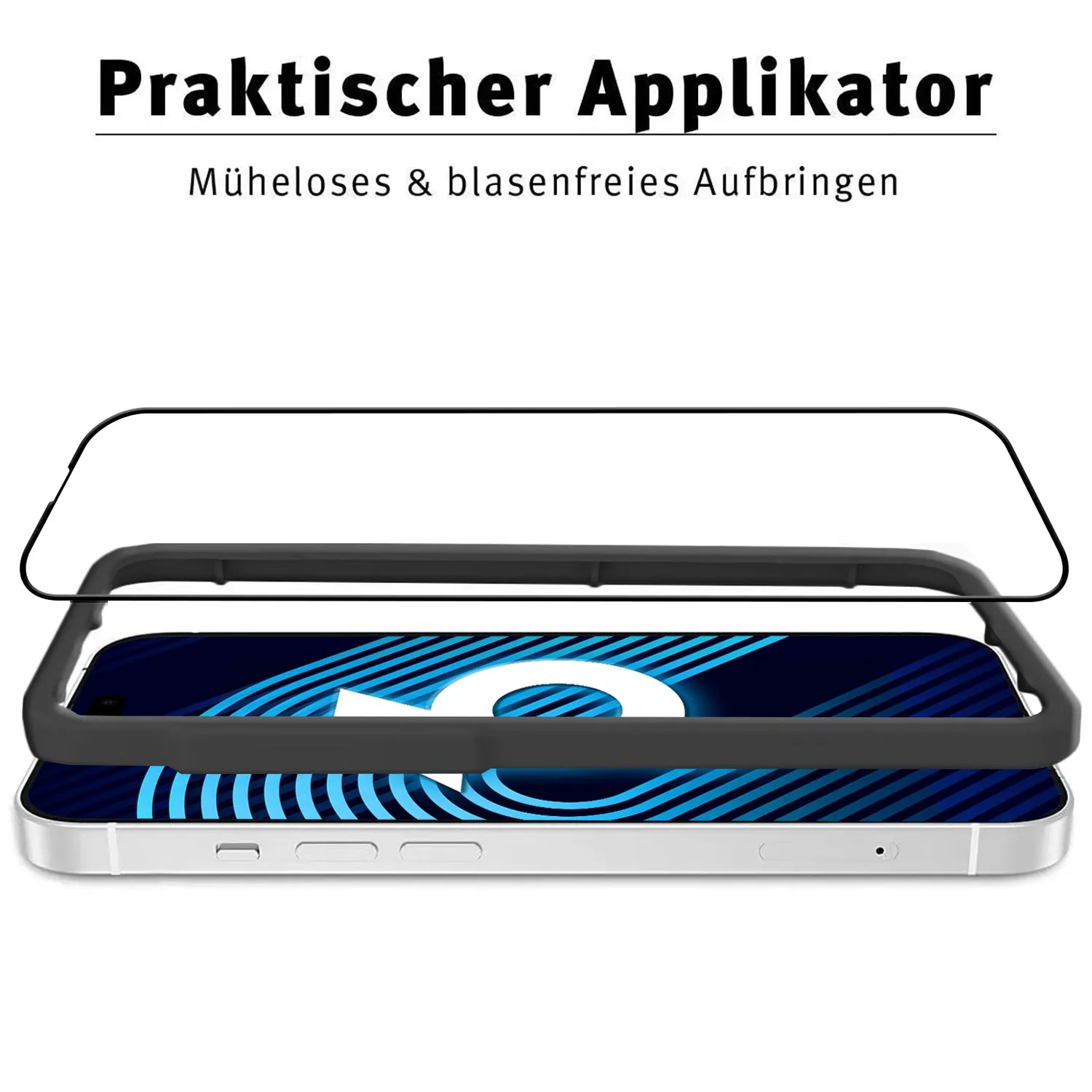 arktis Displayschutz GLAS iPhone 16 Pro 1 Stück