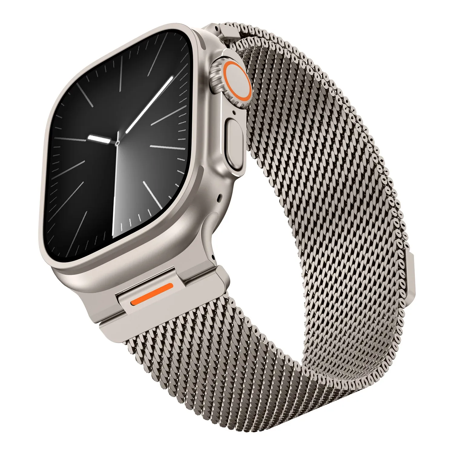 arktisband Bold SE Apple Watch Armband 44-49mm natur