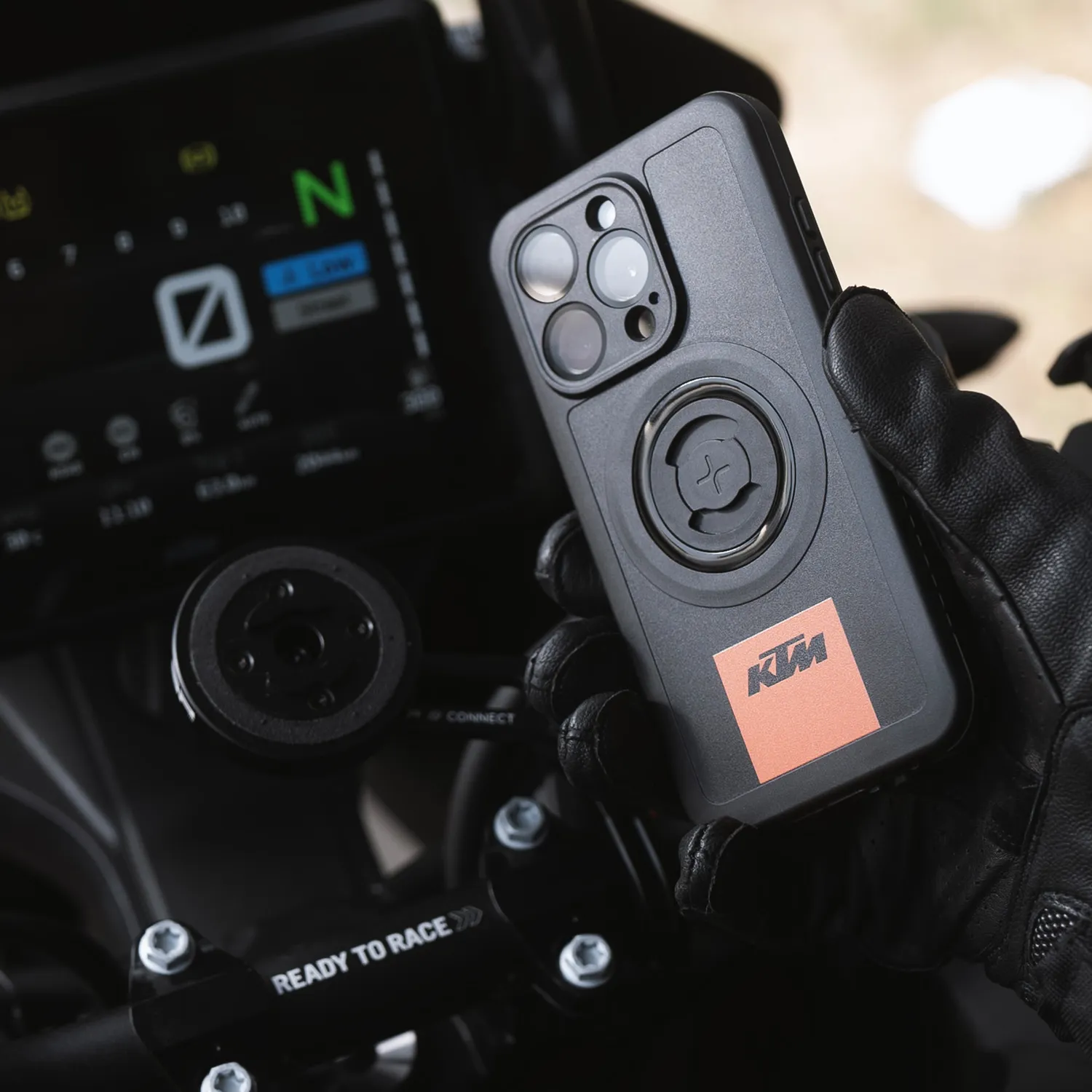 SP Connect KTM Podium Handyhülle Orange Mount