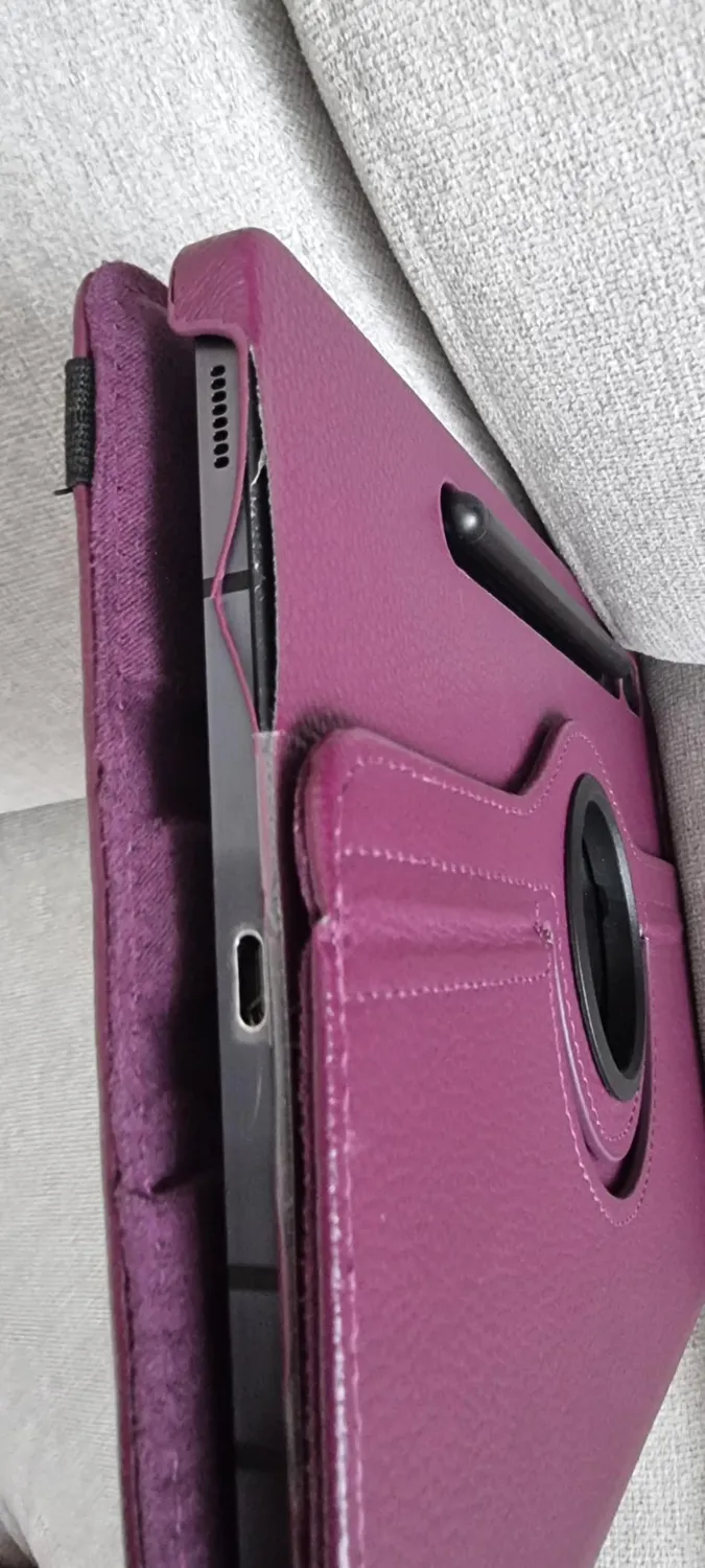 EAZY CASE Tab S10 Plus Tablethülle 360° Braun Kunstleder