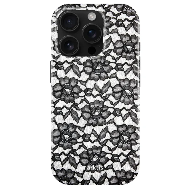 arktis iPhone 14 Pro Max Hülle Dark Rose MagSafe