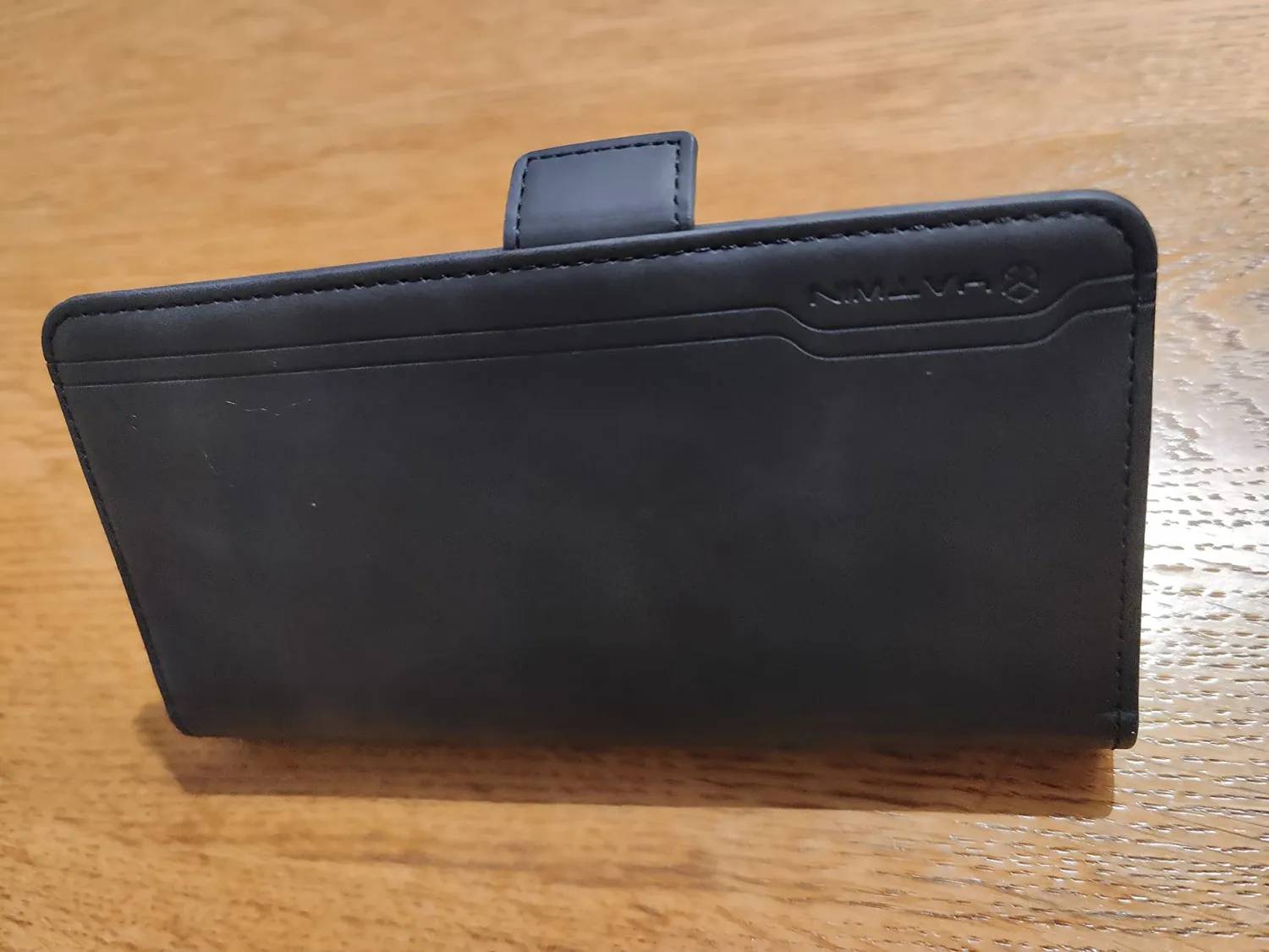 YATWIN OnePlus 8T Klapphülle Leder Weinrot