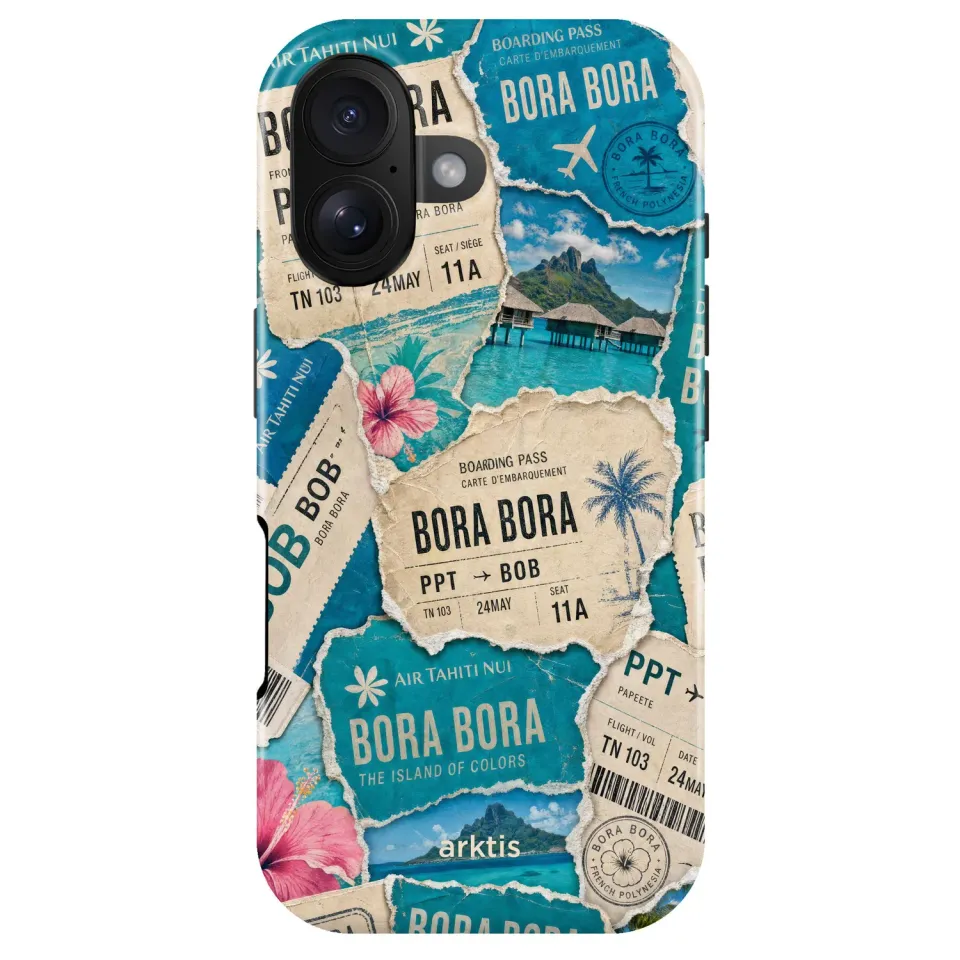 arktis Happy Island iPhone 17 Hülle MagSafe Print