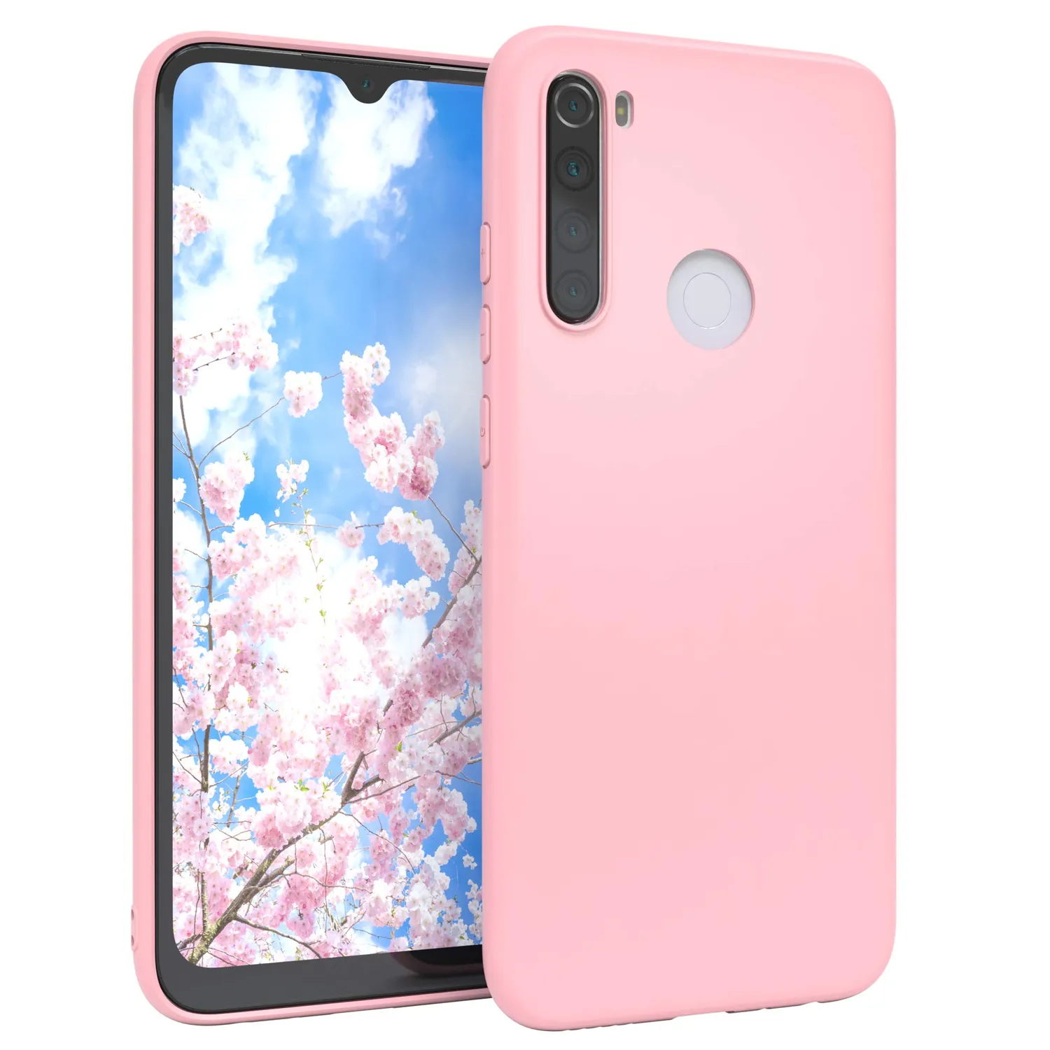 EAZY CASE Book Redmi Note 8T Handyhülle Schwarz Bookstyle