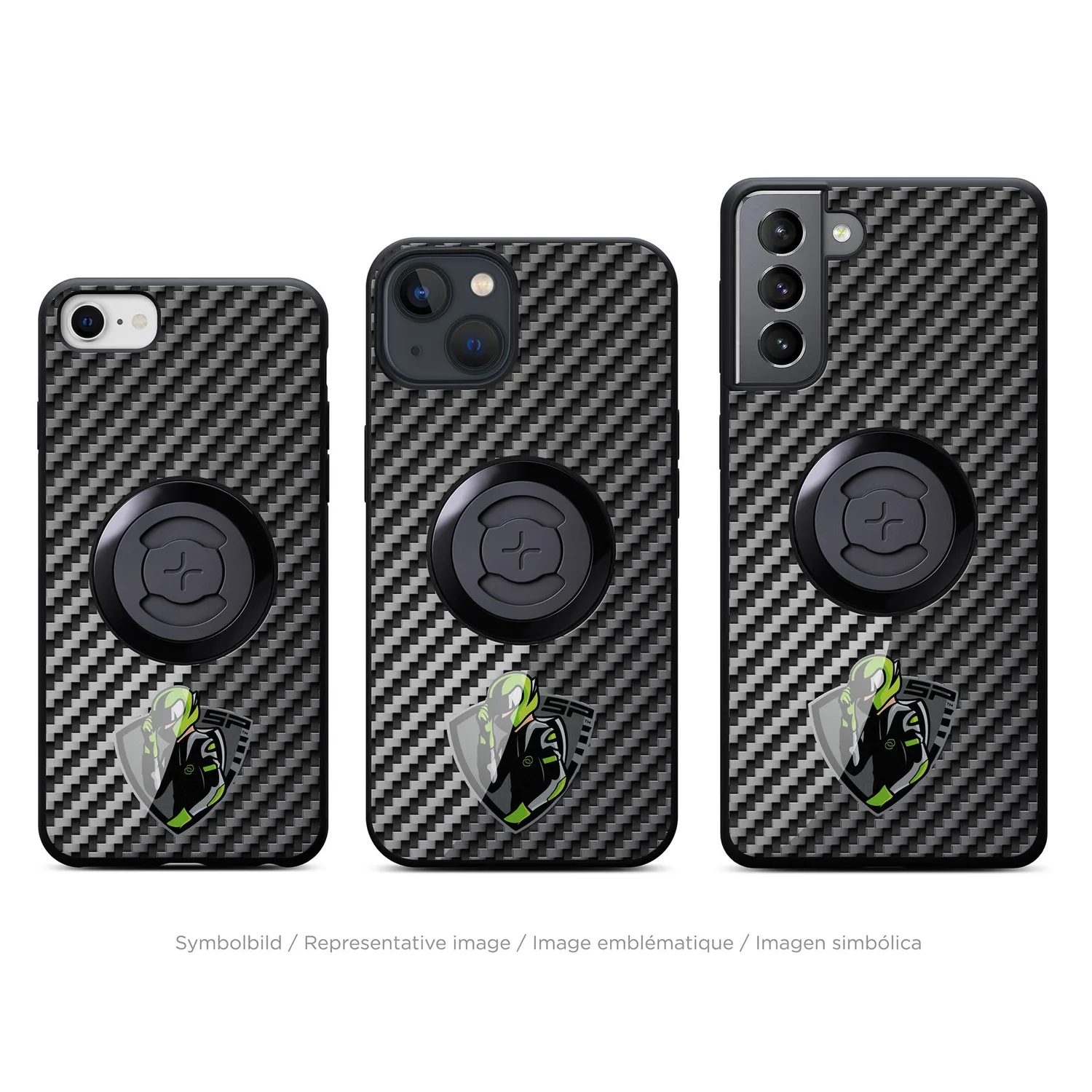 SP Connect Edition Carbon Rider Green Handyhülle