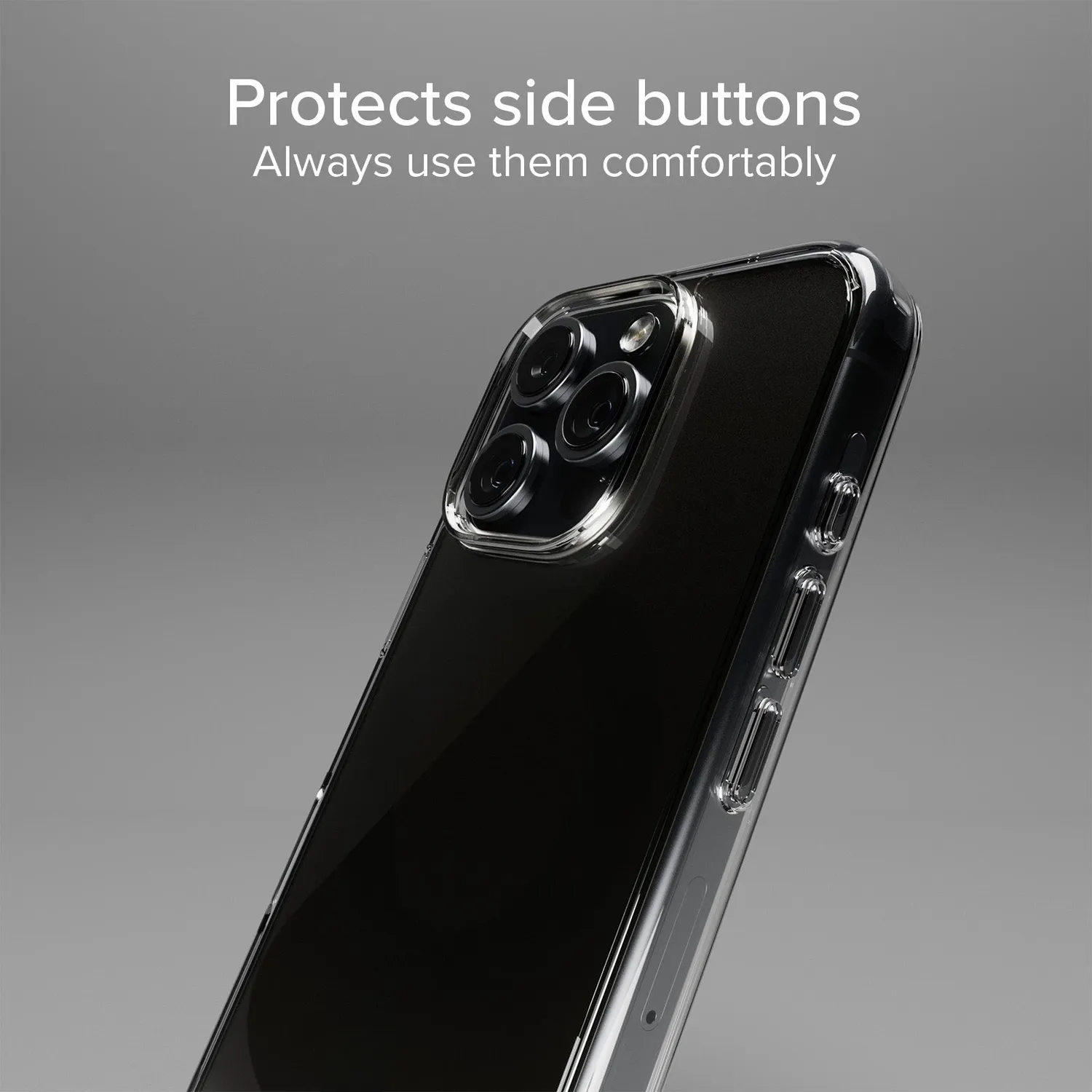 SBS D3O iPhone 16 Pro Max Hülle transparent