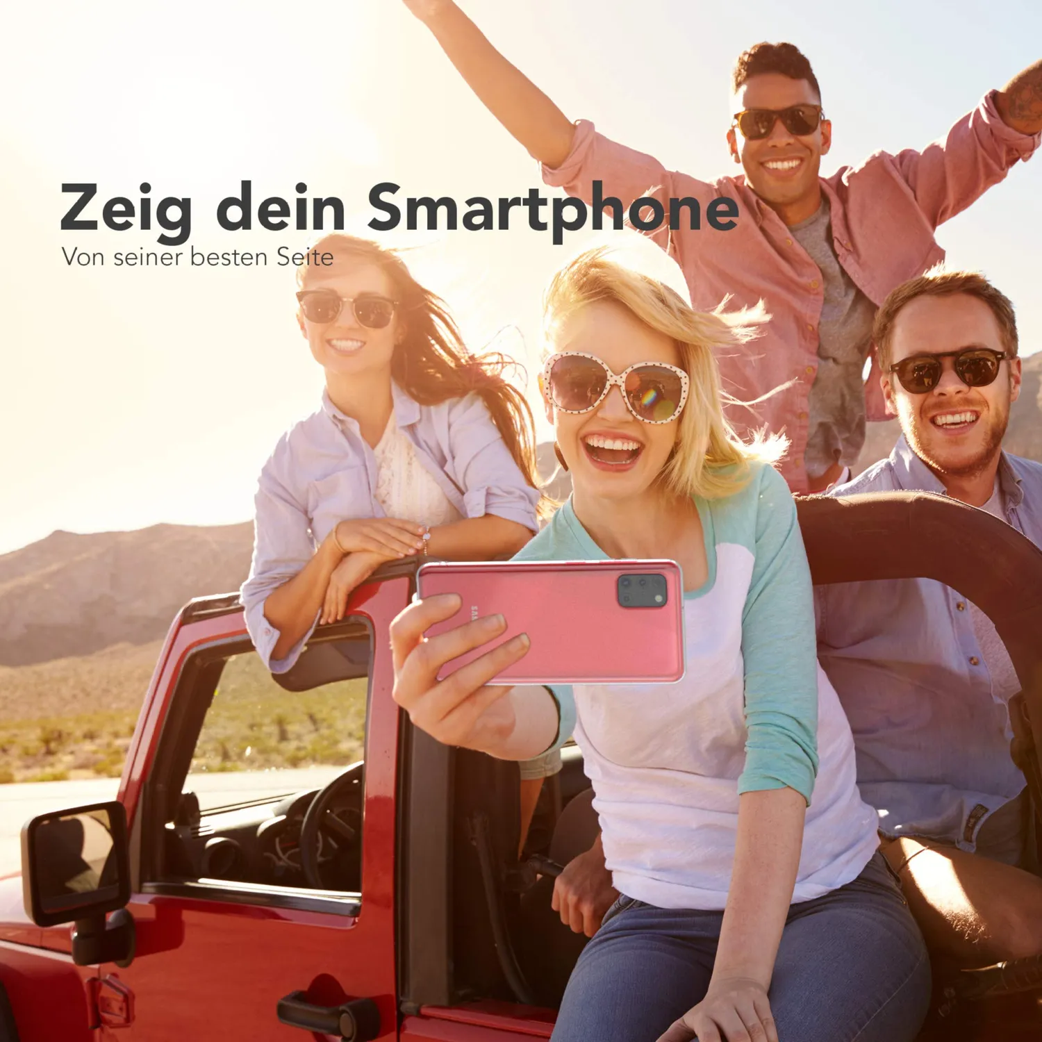 EAZY CASE Samsung Galaxy A31 Silikonhülle transparent 0,8mm dünn
