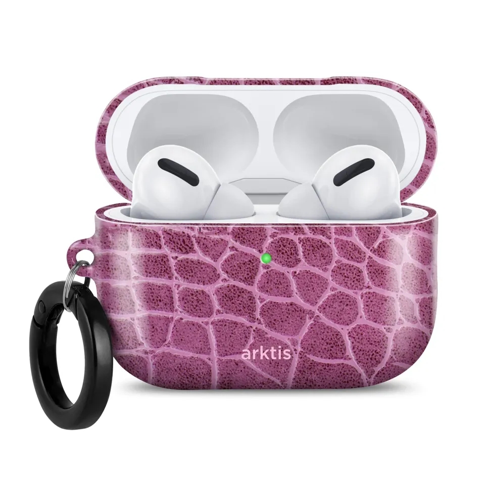 arktis AirPods Pro 3 Hülle Pink Lizard kabellos