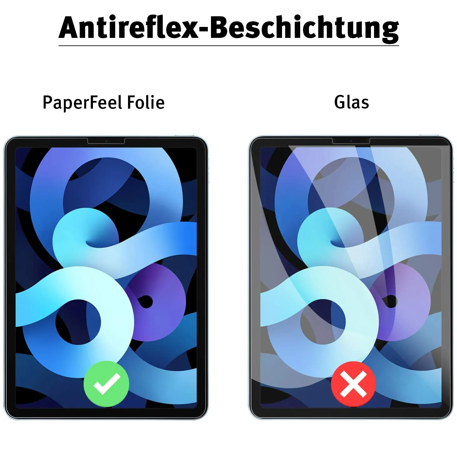 arktis PaperFeel iPad Pro 13 2024/25 Schutzfolie matt Pencil