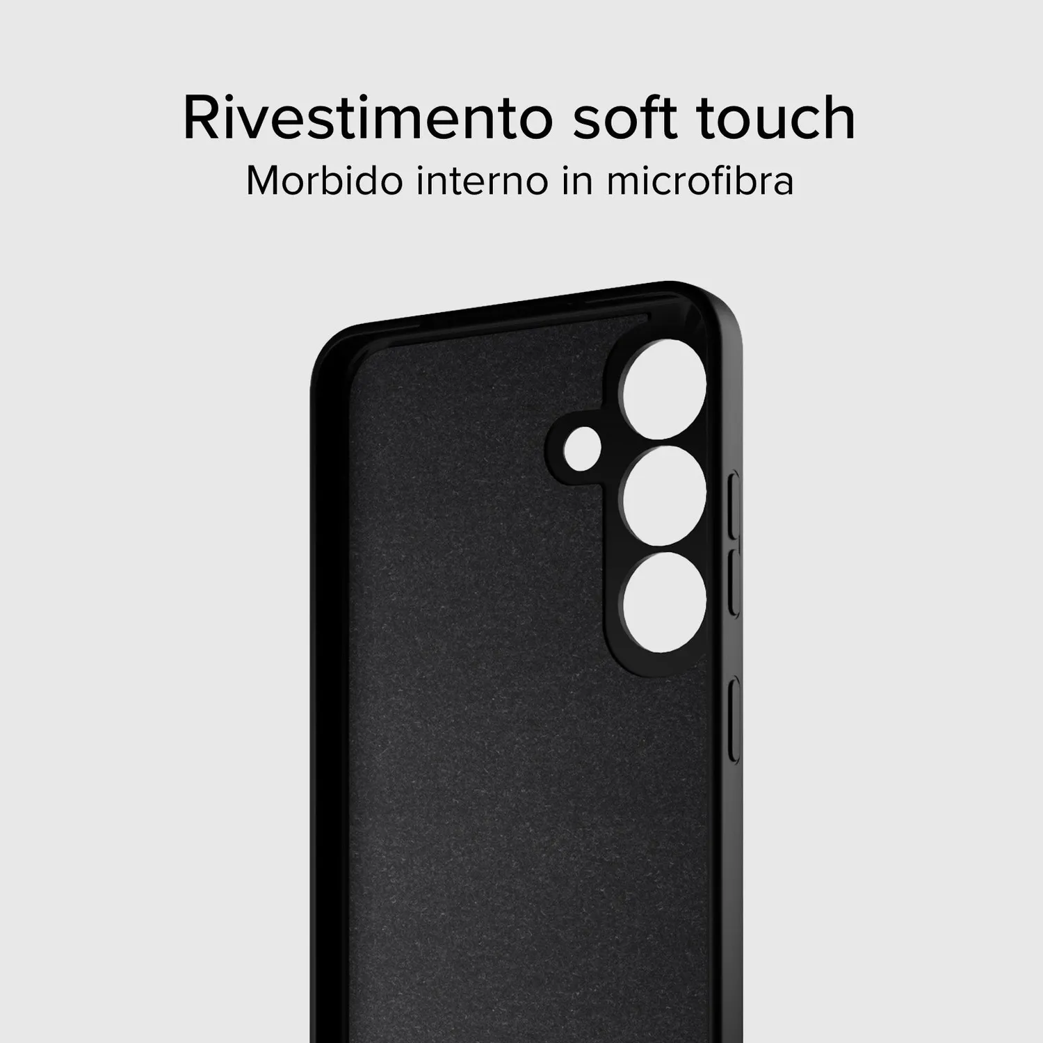 SBS Instinct Samsung Galaxy S24 FE Hülle schwarz TPU