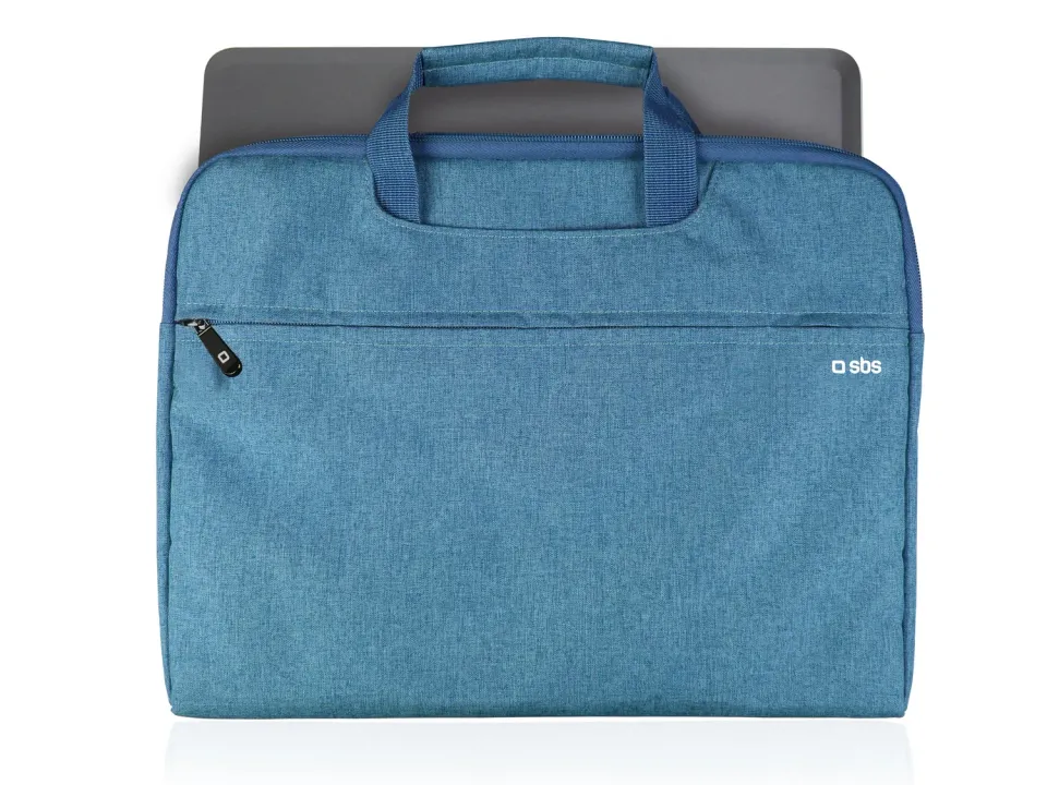 SBS Tablet Notebook Tasche 13 Zoll Blau Nylon wasserfest