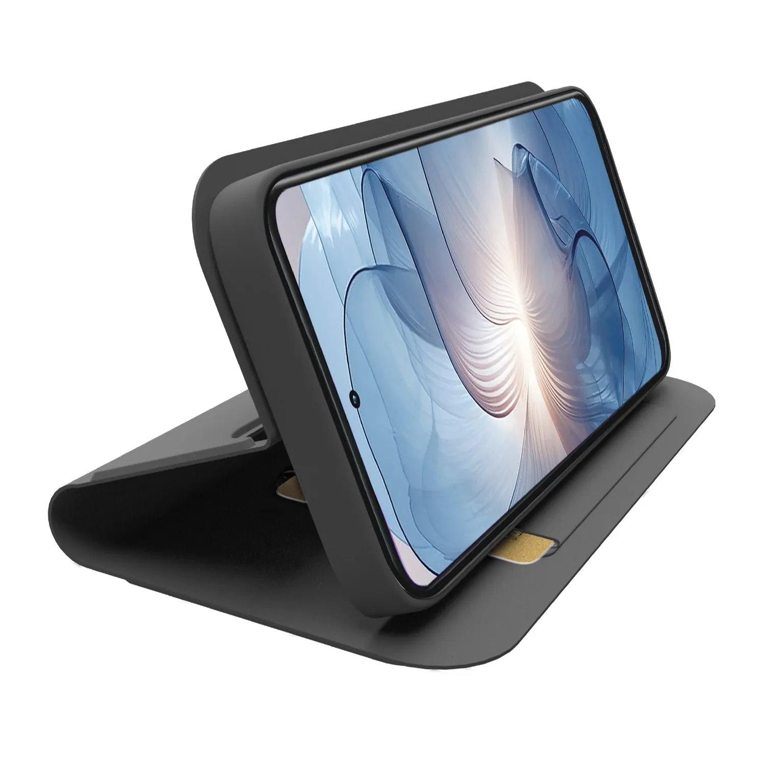 SBS Wallet Smooth Bookcase Moto G24 Power schwarz Kartenfach
