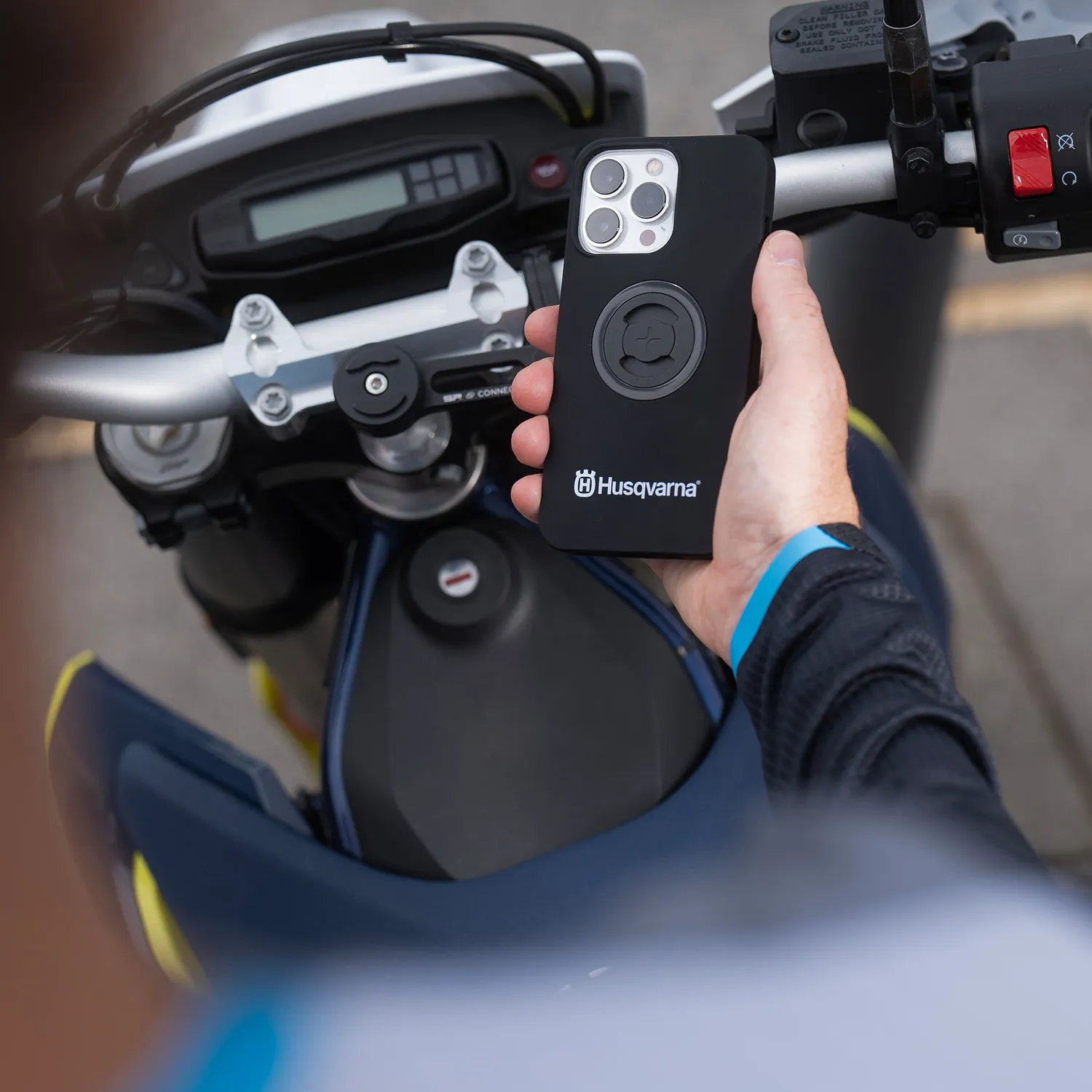 SP Connect Husqvarna Phone Case Bar Logo Handyhülle