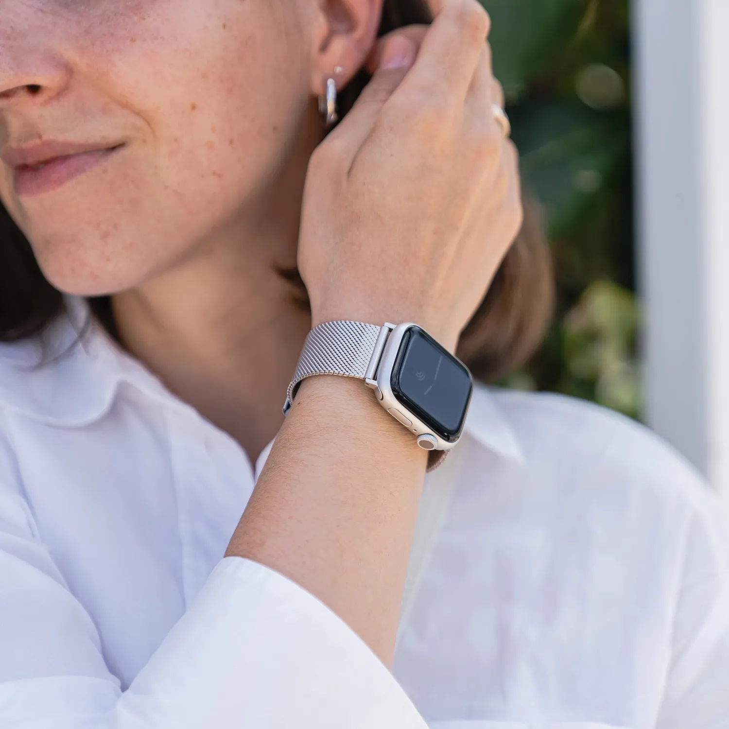 arktisband Apple Watch Milanese Armband Edelstahl Mesh