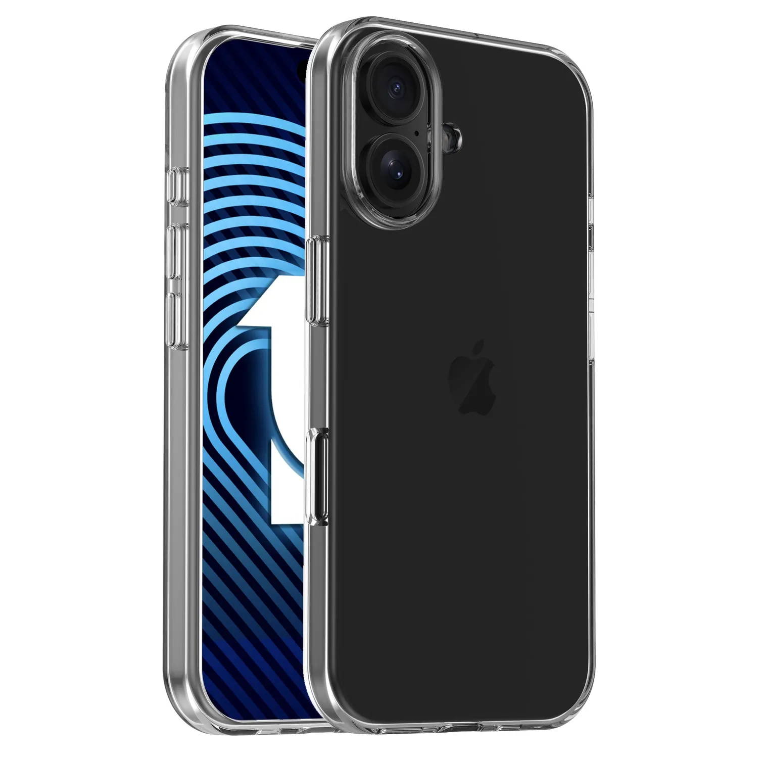 arktis Air Case iPhone 16 Hülle transparent dünn