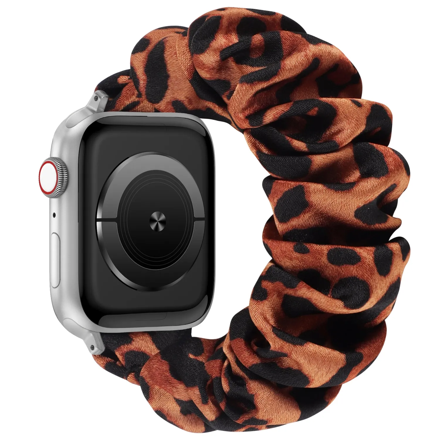 arktis Elanora Scrunchie Apple Watch Armband Leopard elastisch