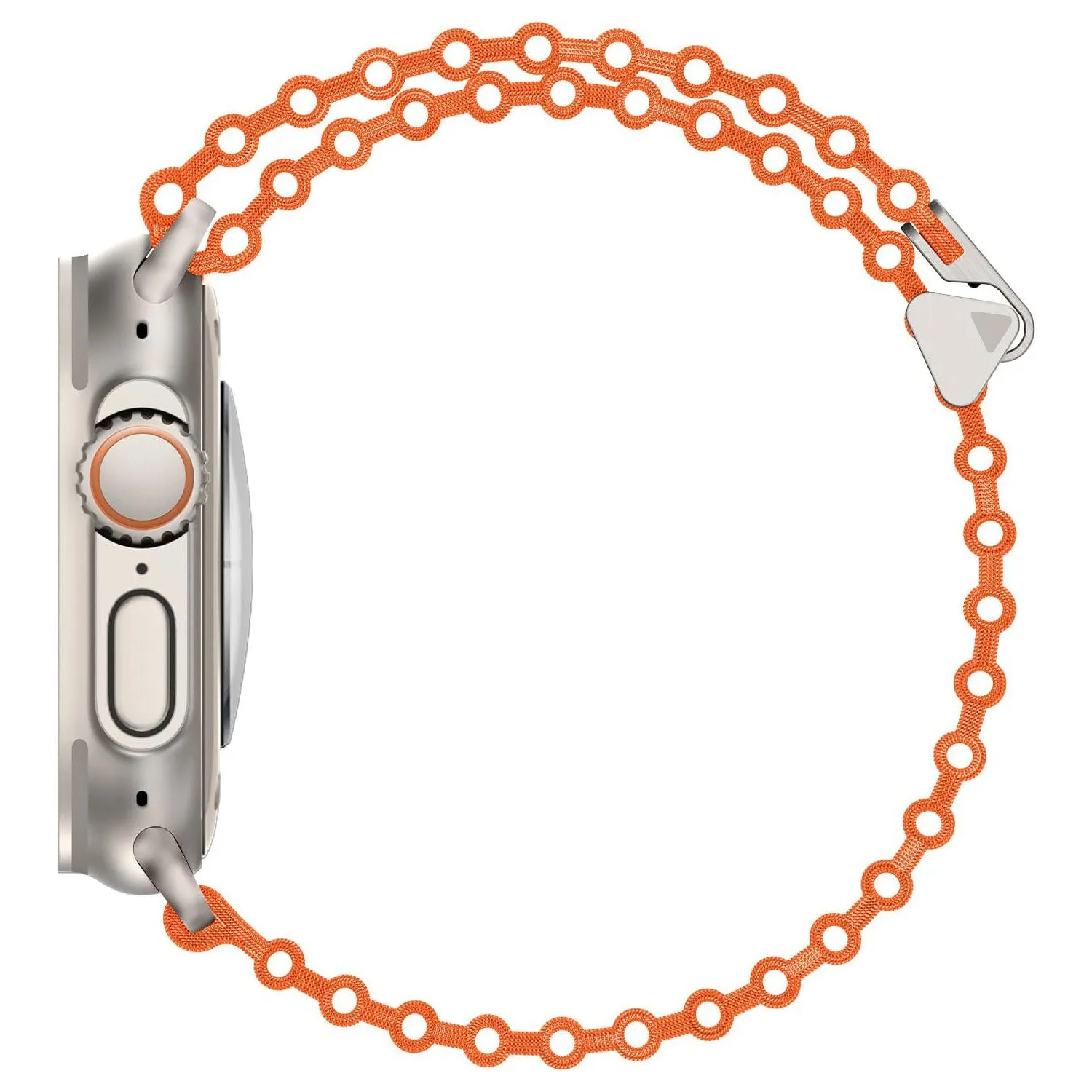 arktisband Venture Nylon-Armband 49/46/45/44 mm Iron Ash