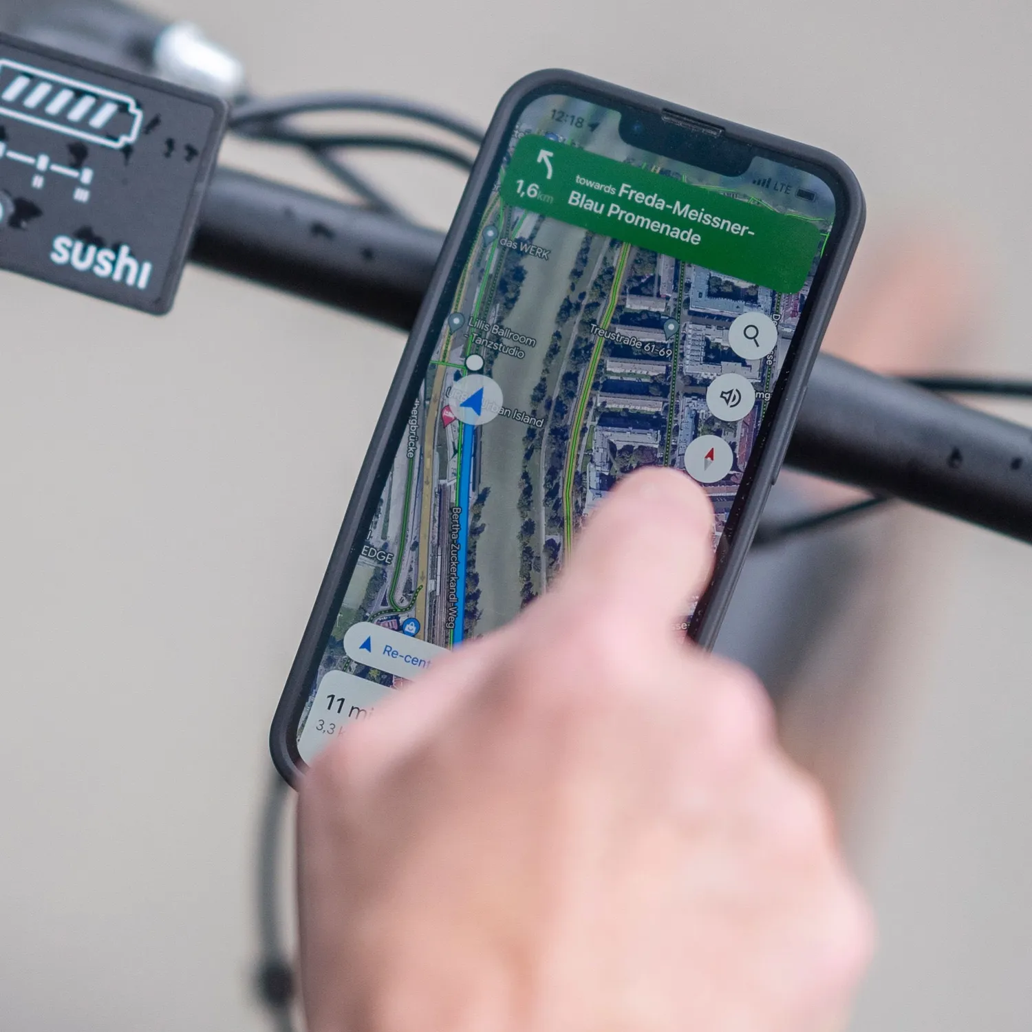 SP Connect Micro Bike Mount Handyhalterung Fahrrad Lenker