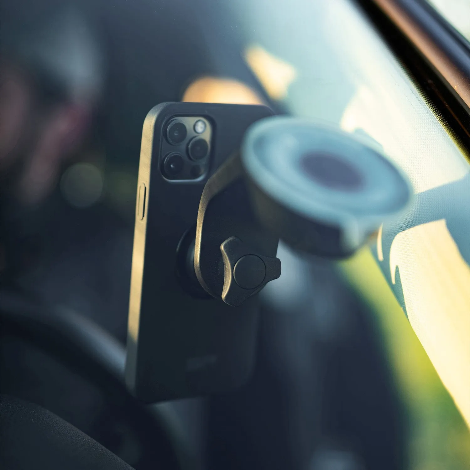 SP Connect Suction Mount Saugnapfhalterung Auto schwarz