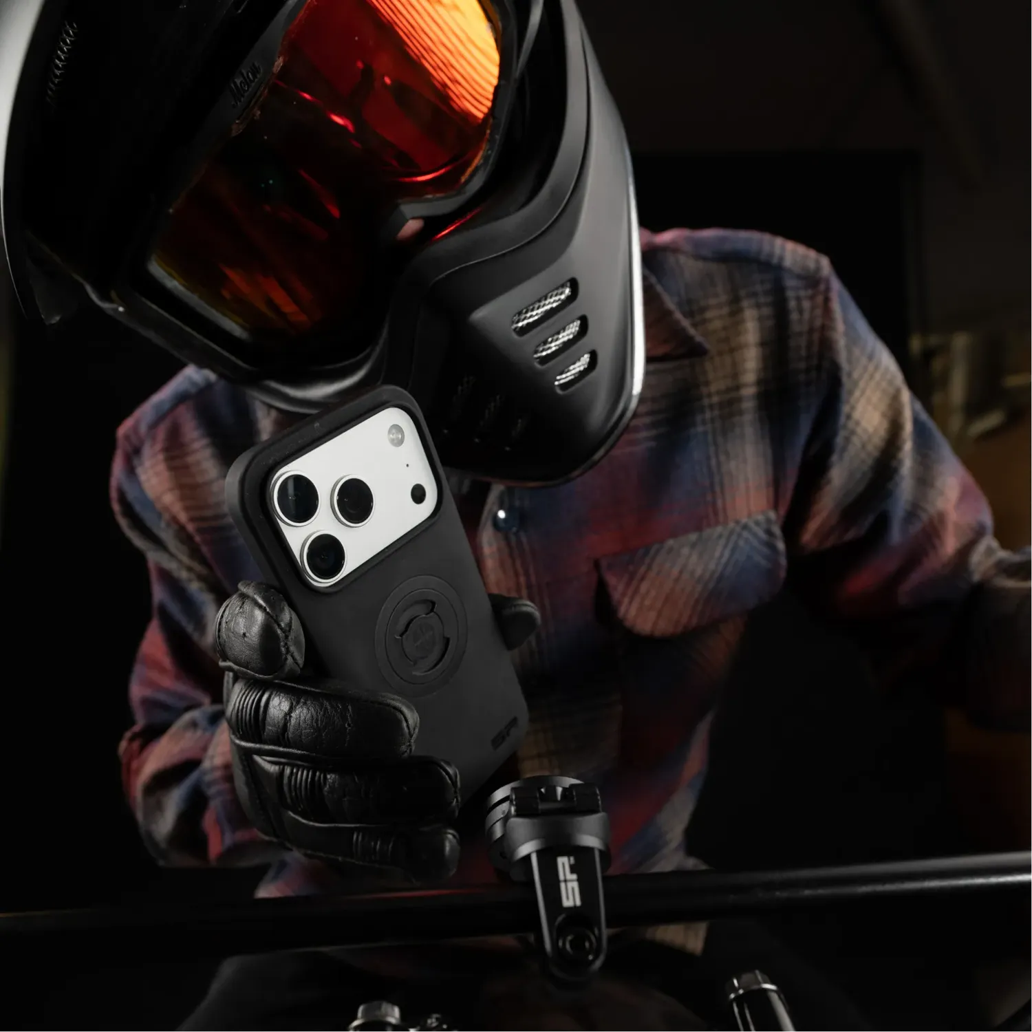 SP Connect Crossbar Mount Pro Motorradhalterung Alu