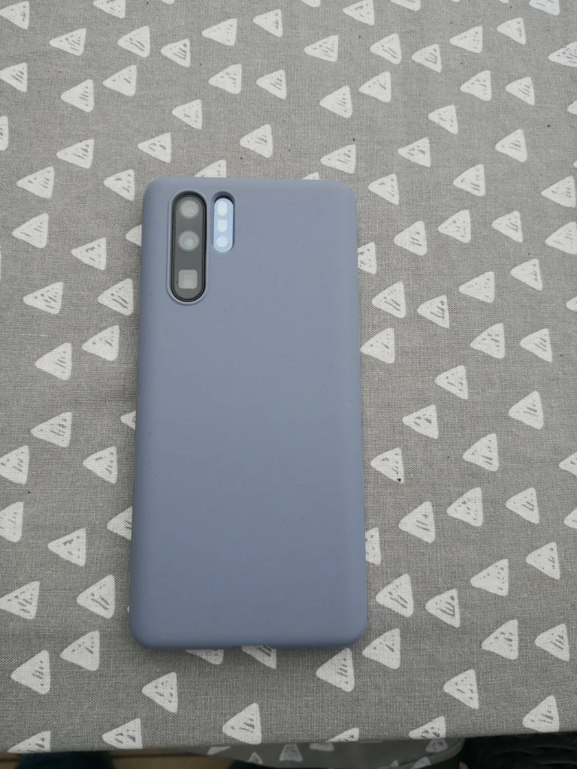 YATWIN Huawei P30 Pro Handyhülle Lavendelgrau