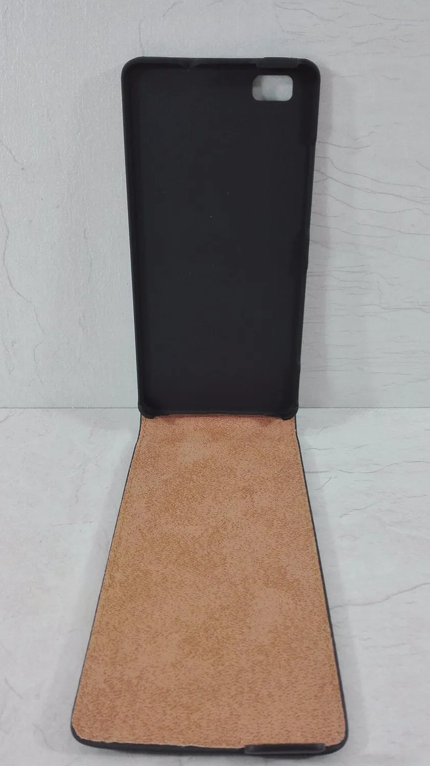 EAZY CASE Huawei P8 Lite 2015 Klapphülle Schwarz