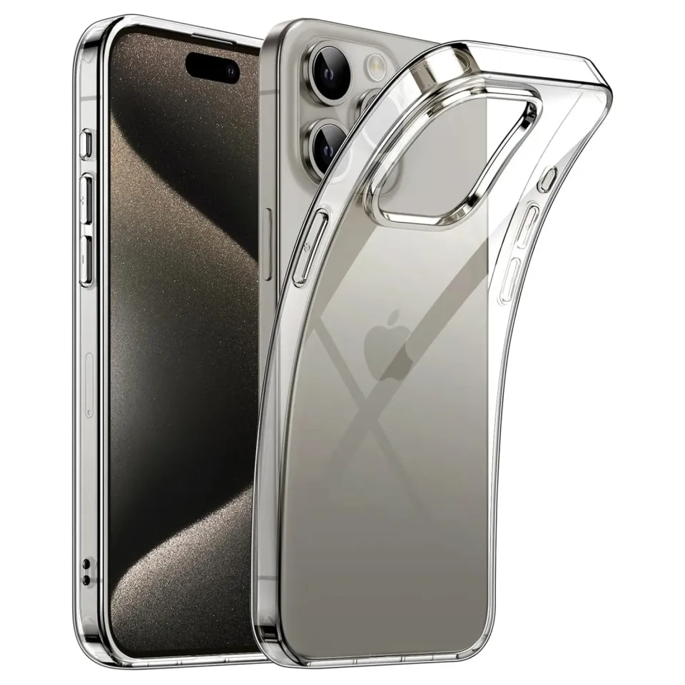 arktis Invisible Air iPhone 15 Pro Hülle transparent dünn