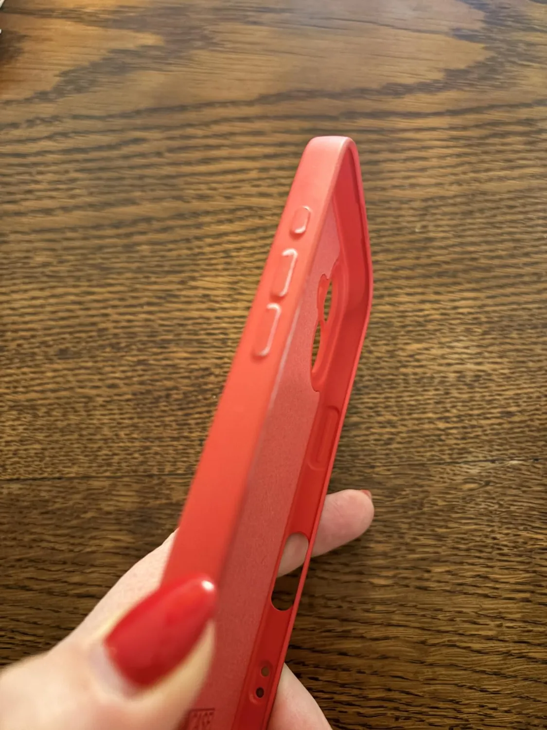 EAZY CASE iPhone Air Silikonhülle Magnet Pastell Rot