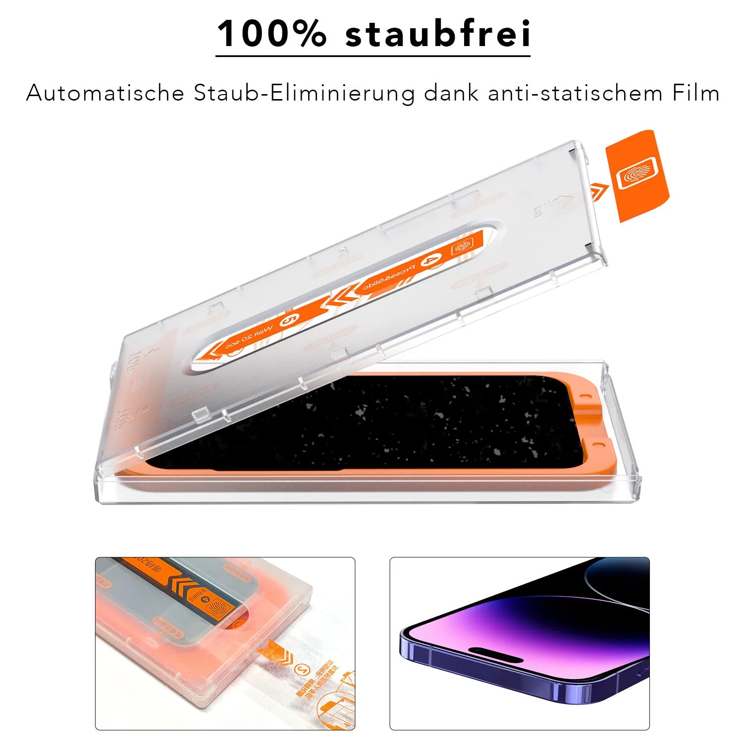 arktis REVOLUTION iPhone 14 Pro Max Panzerglas 2er Set