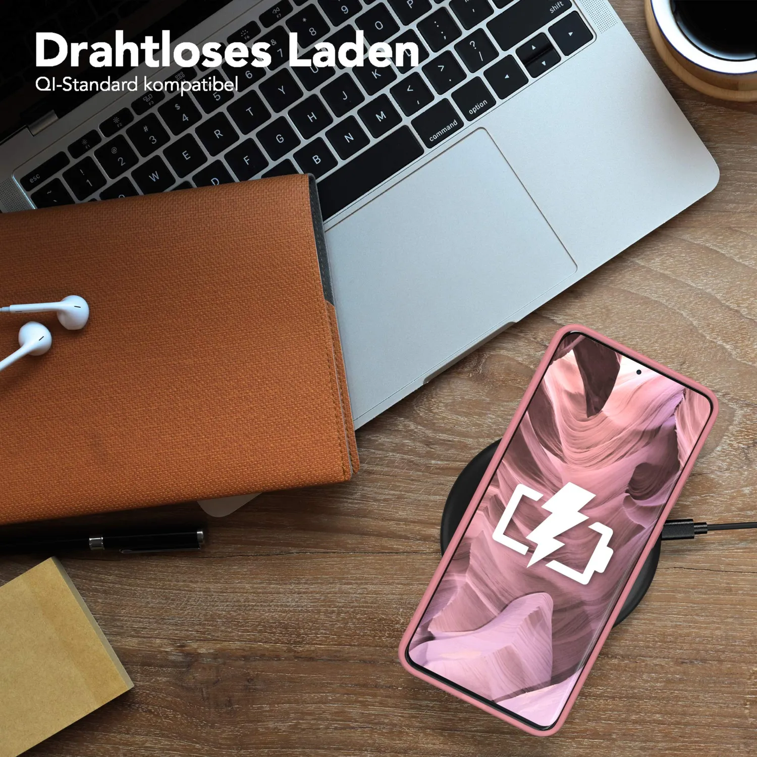 EAZY CASE Nano Silikonhülle Galaxy S20 Ultra Rosa Kameraschutz