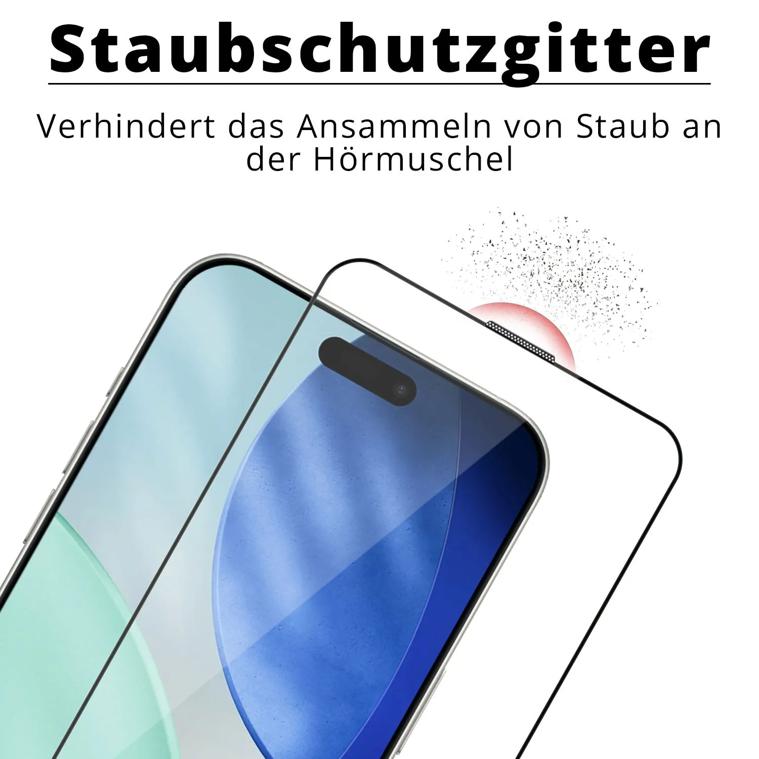 arktis iPhone 17 Matt Panzerglas 2 Stück entspiegelt