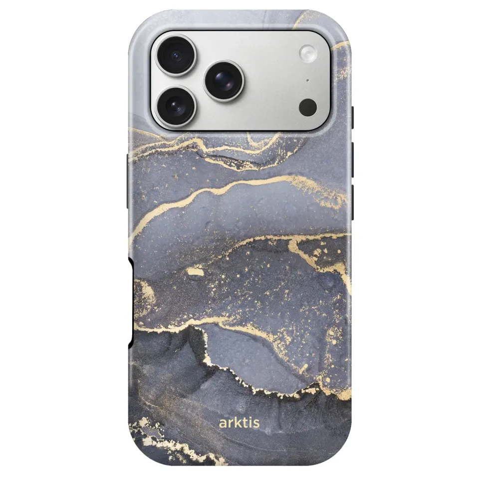 arktis iPhone 17 Pro Hülle Dusty Marble MagSafe