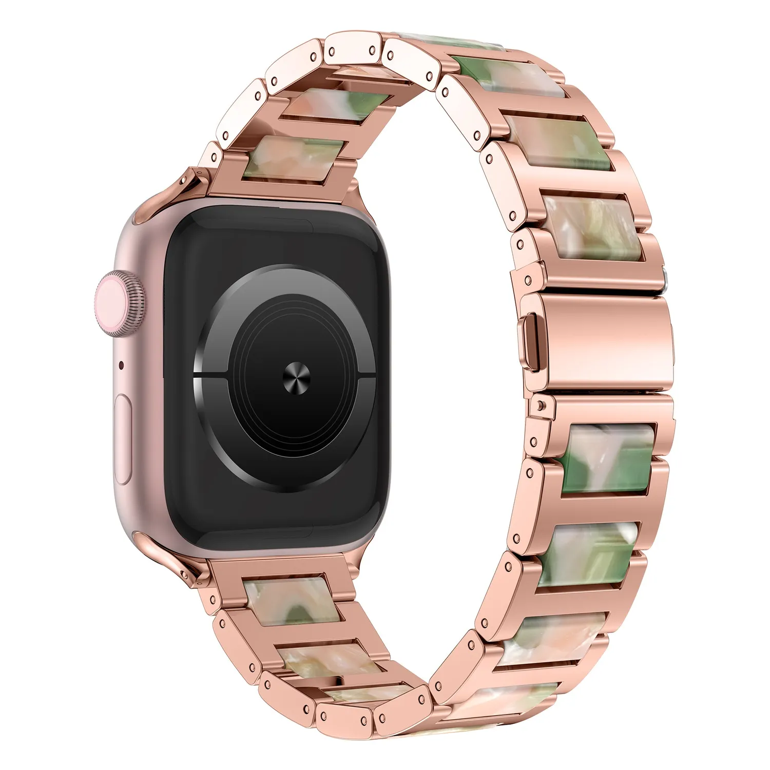 arktisband Namaste Apple Watch Gliederarmband Roségold