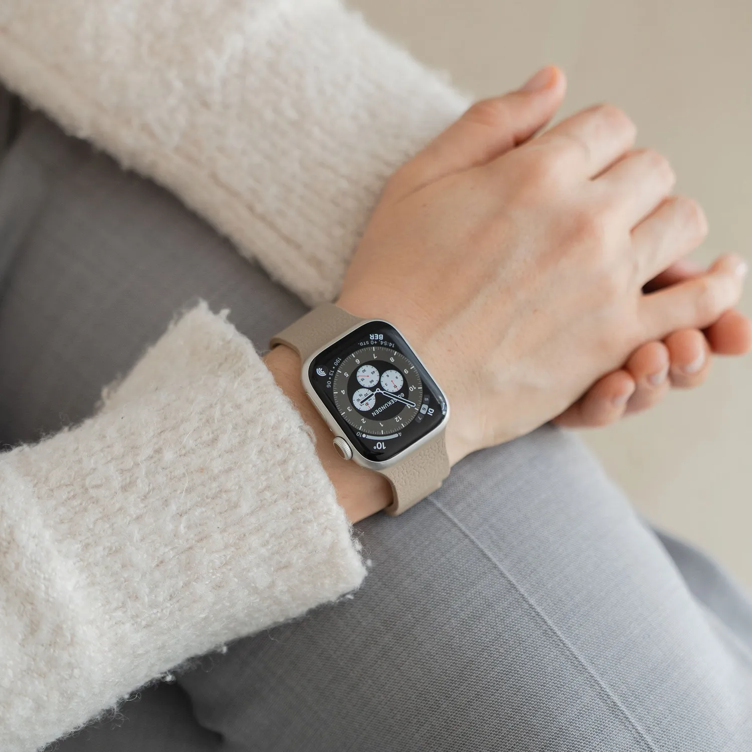 arktisband Flexy Apple Watch Silikonarmband magnetisch